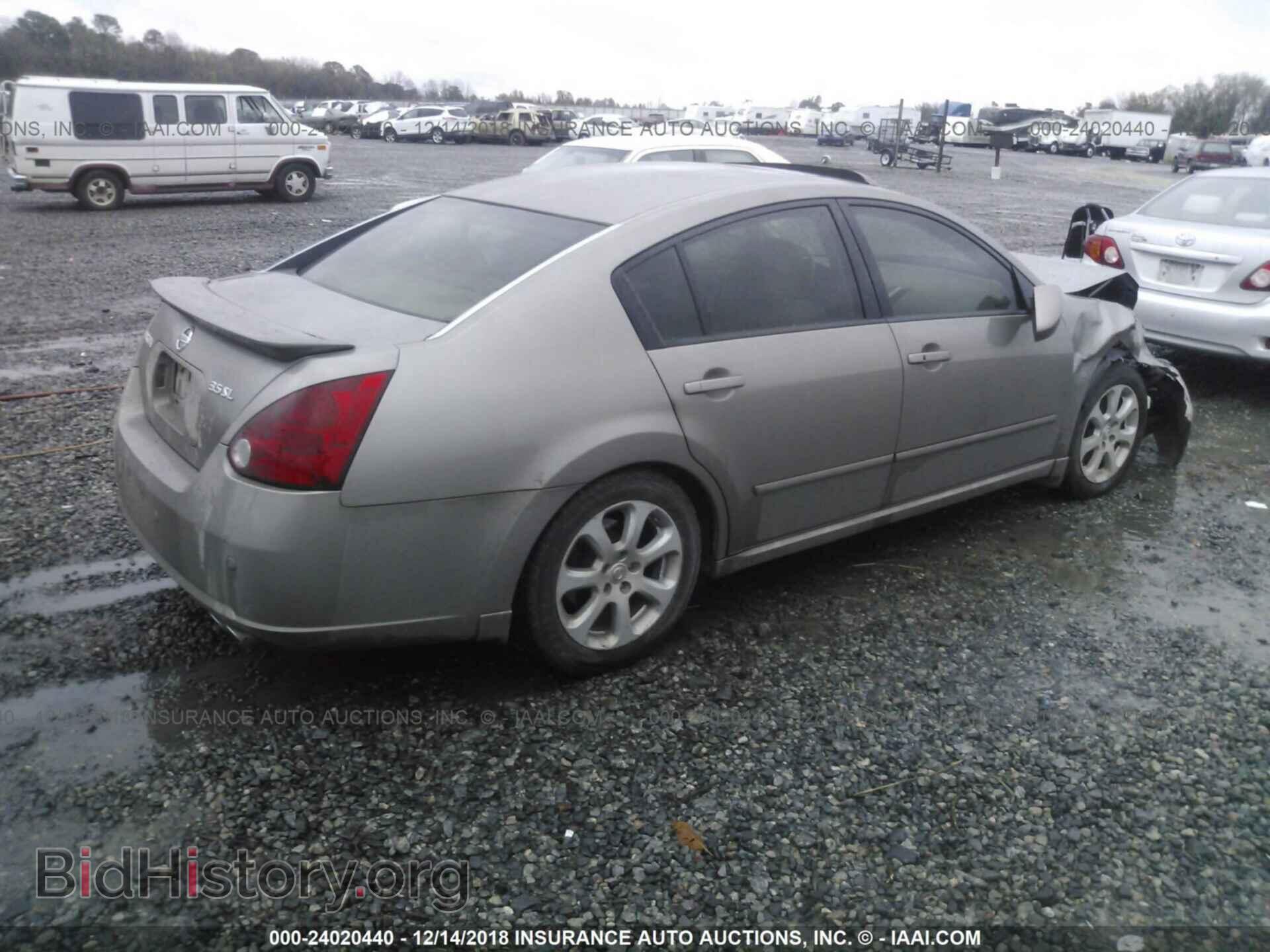 2007 NISSAN MAXIMA - VIN: 1N4BA41E97C843670 - Фото 4