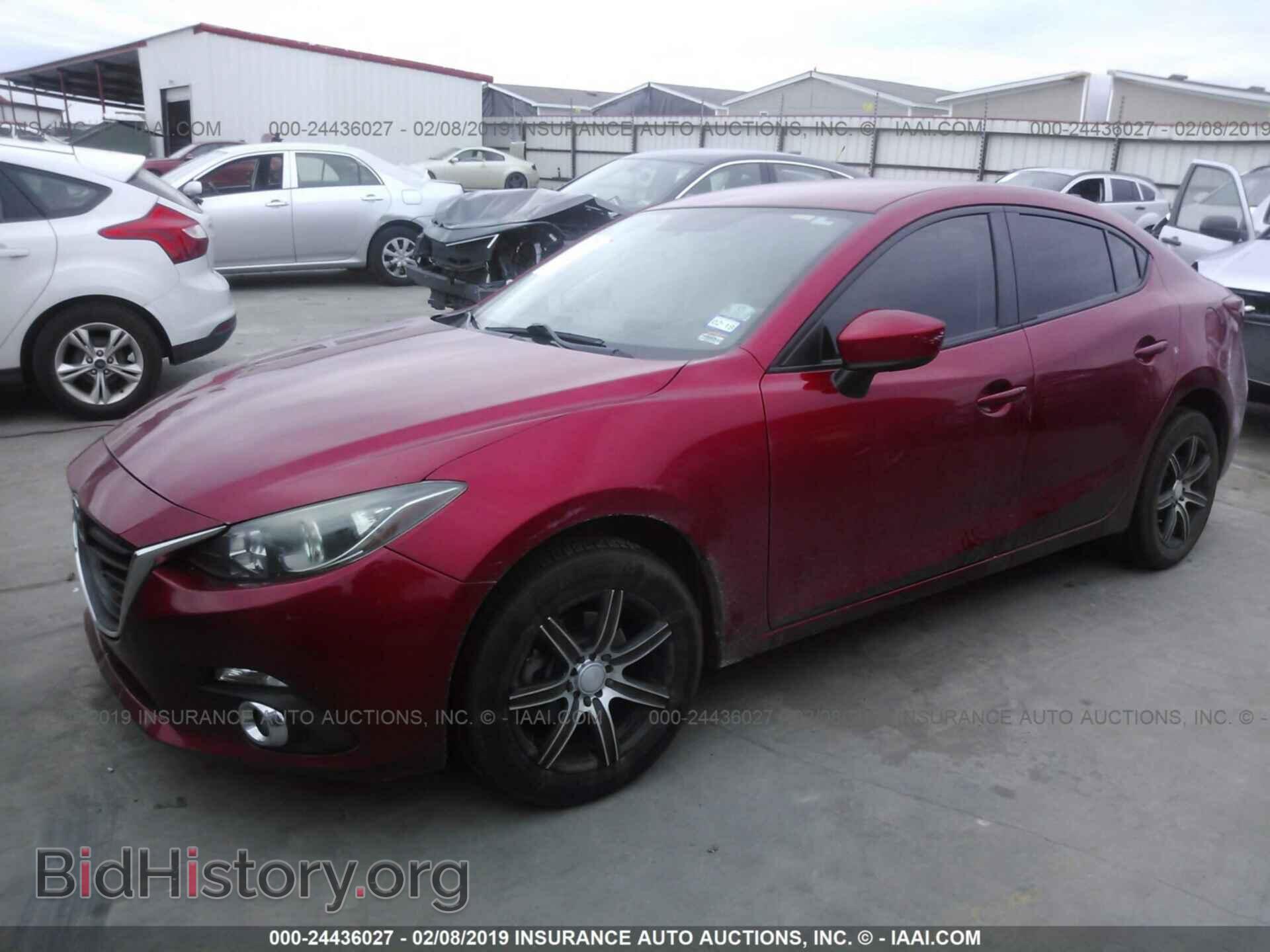 2014 MAZDA 3 - VIN: JM1BM1U72E1125674 - Фото 2