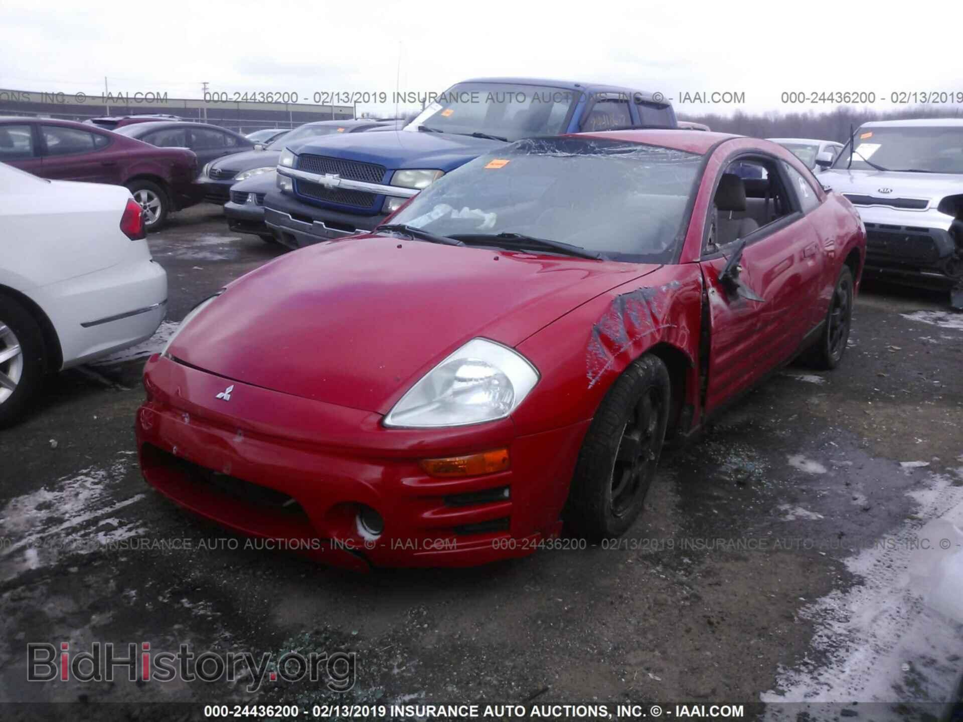 2003 MITSUBISHI ECLIPSE - VIN: 4A3AC44G73E004187 - Photo 2