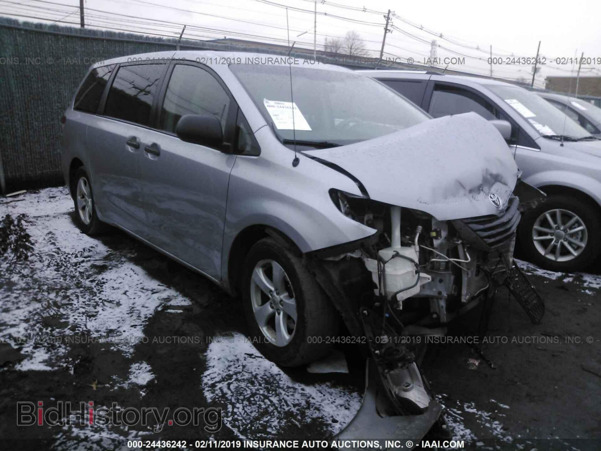 Photo 5TDZK3DC7CS270092 - TOYOTA SIENNA 2012