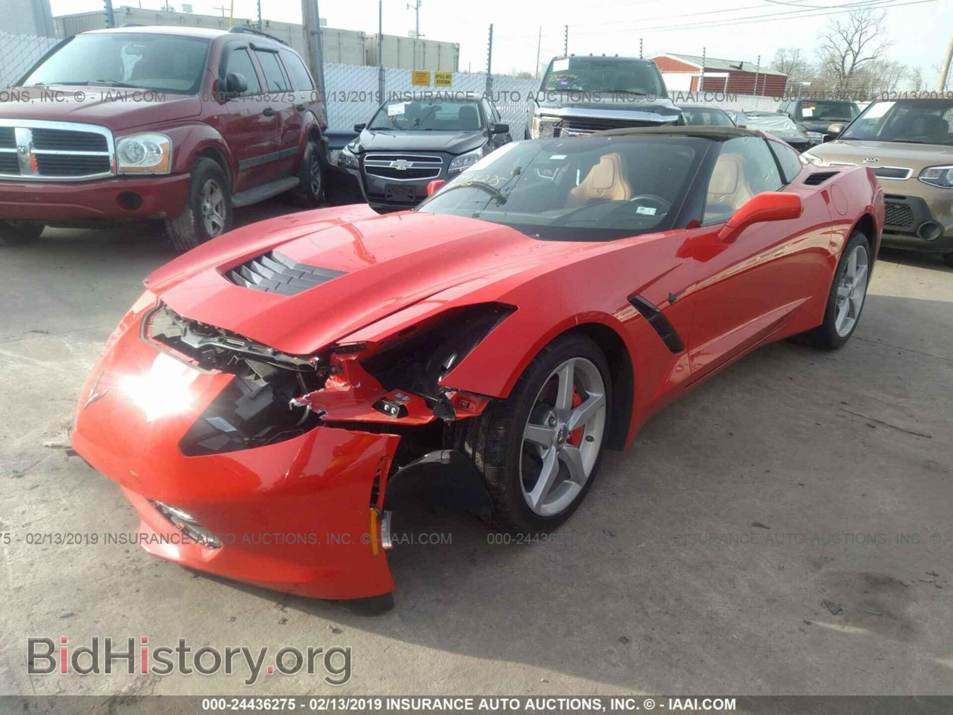 2014 CHEVROLET CORVETTE - VIN: 1G1YD2D70E5109118 - Фото 2