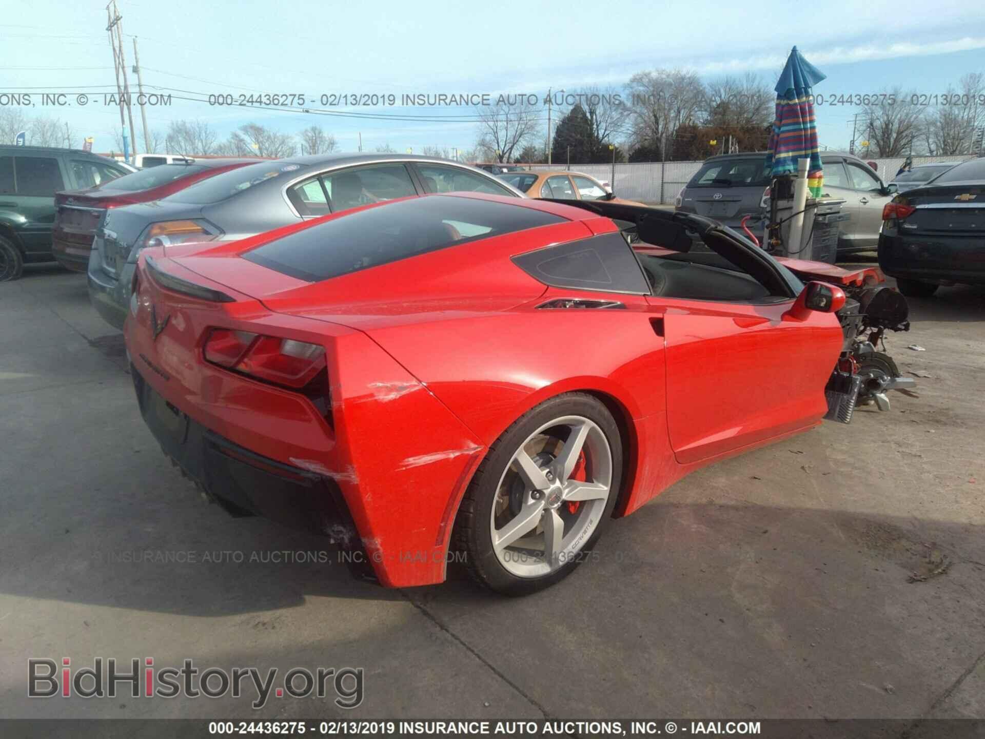 2014 CHEVROLET CORVETTE - VIN: 1G1YD2D70E5109118 - Фото 4