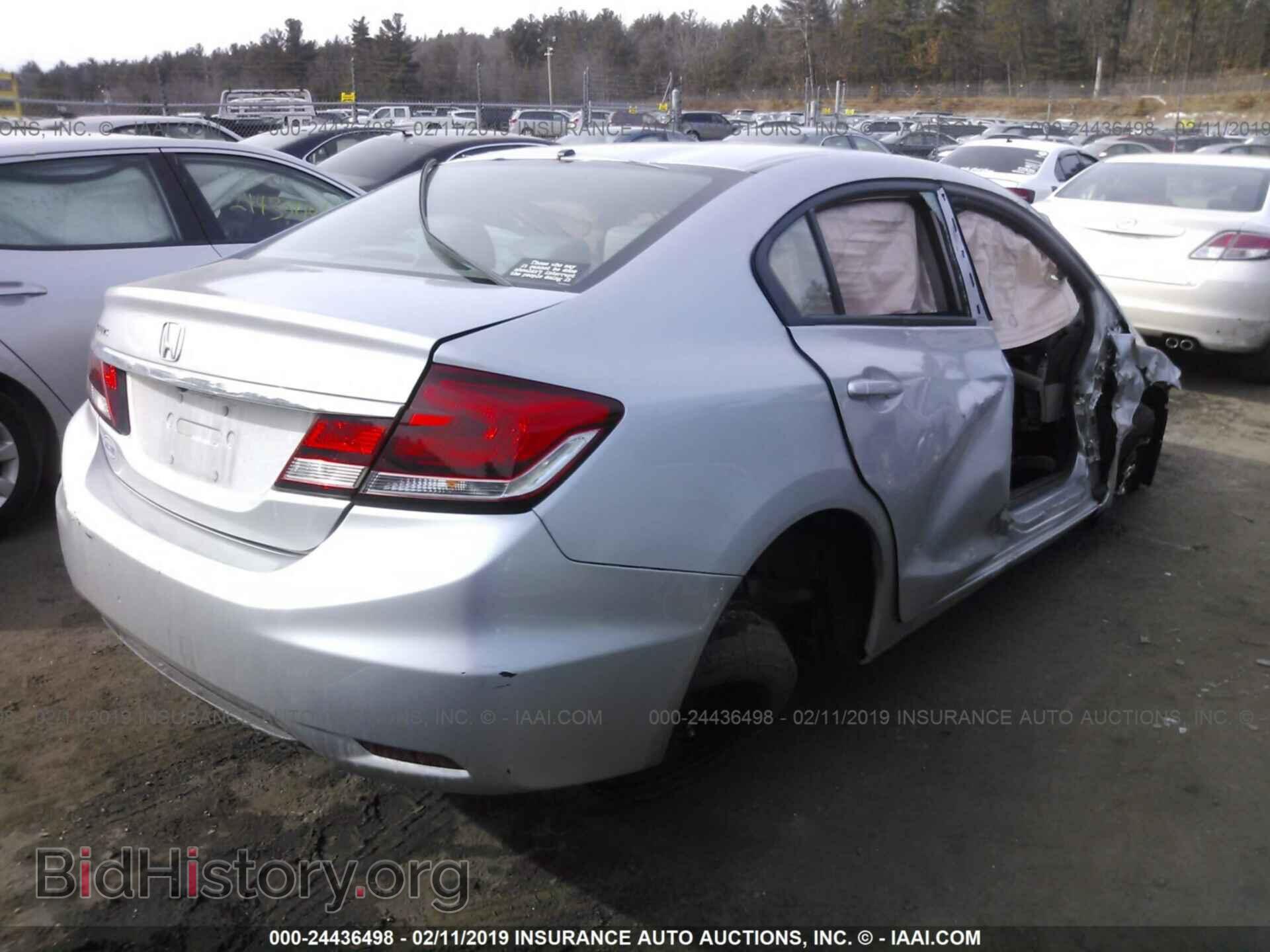 2014 HONDA CIVIC - VIN: 2HGFB2E54EH541836 - Photo 4