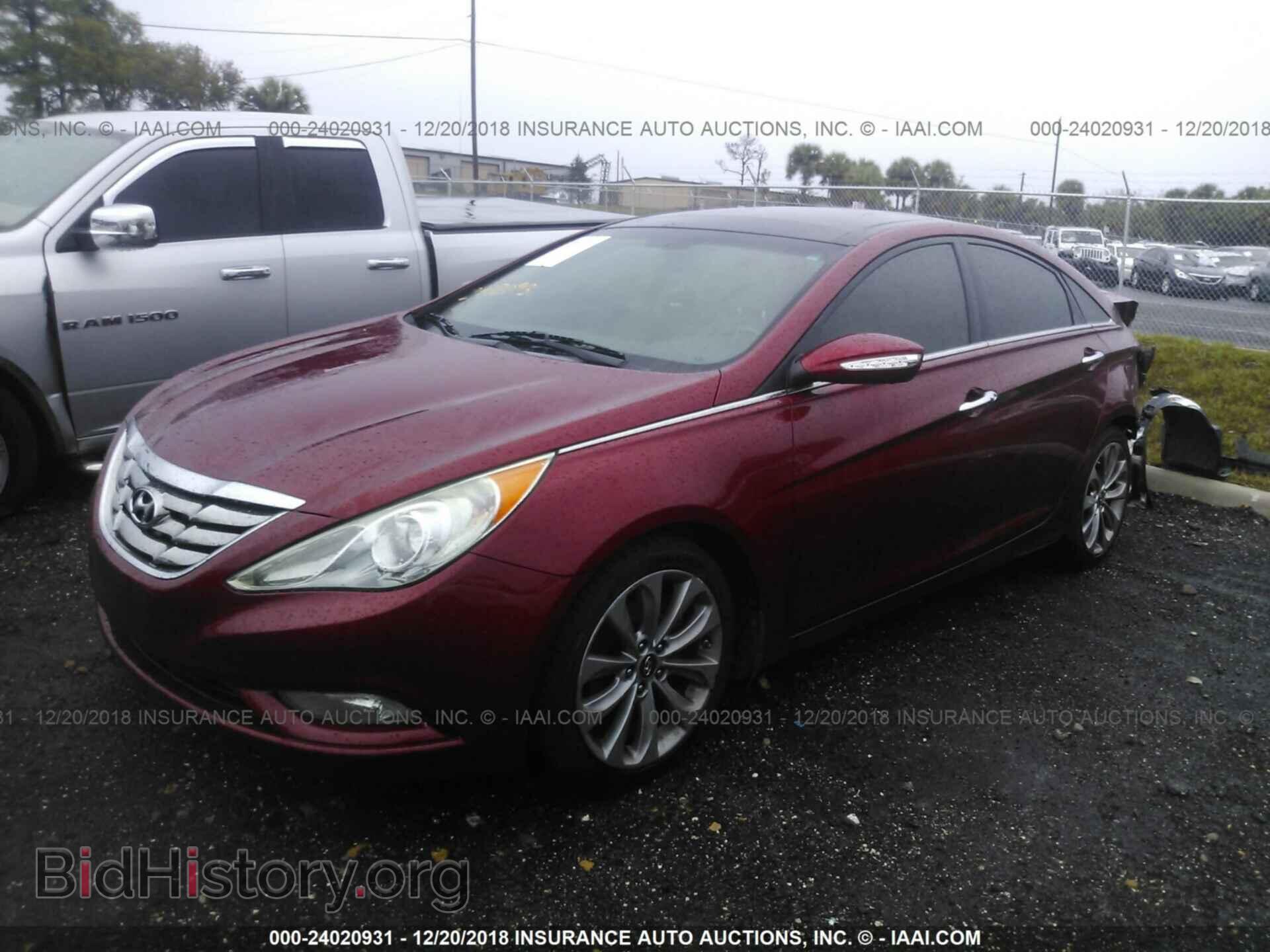 2012 HYUNDAI SONATA - VIN: 5NPEC4ABXCH344737 - Photo 2