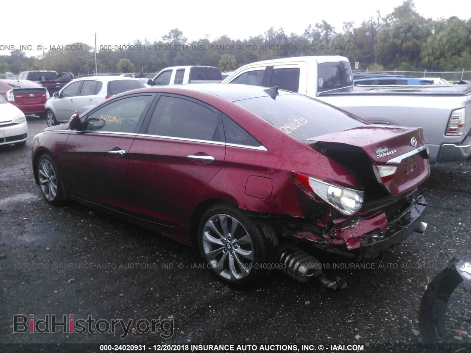 2012 HYUNDAI SONATA - VIN: 5NPEC4ABXCH344737 - Photo 3