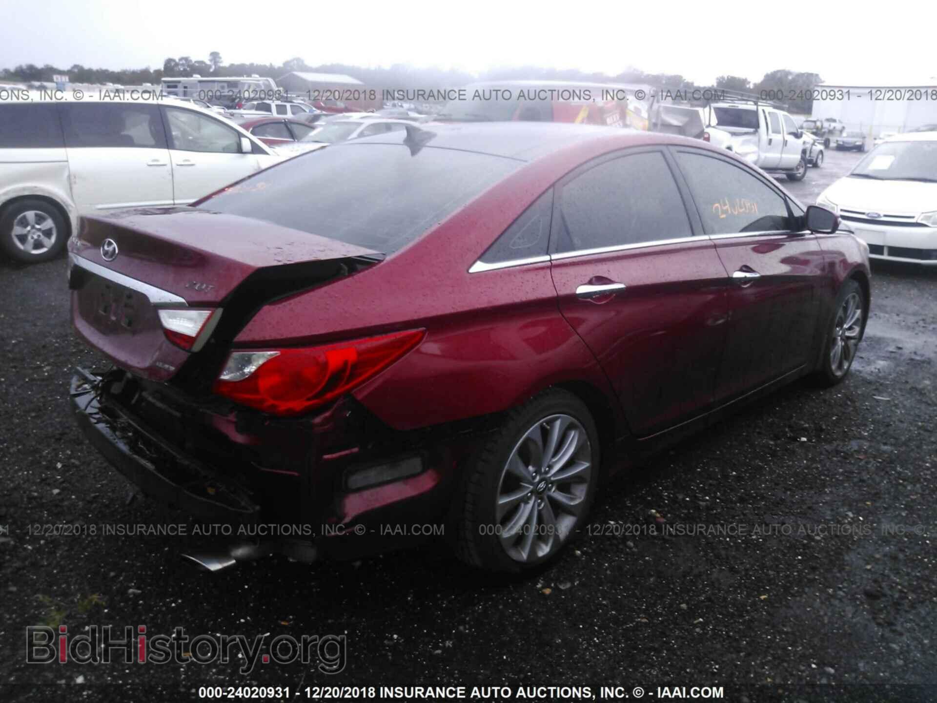 2012 HYUNDAI SONATA - VIN: 5NPEC4ABXCH344737 - Photo 4
