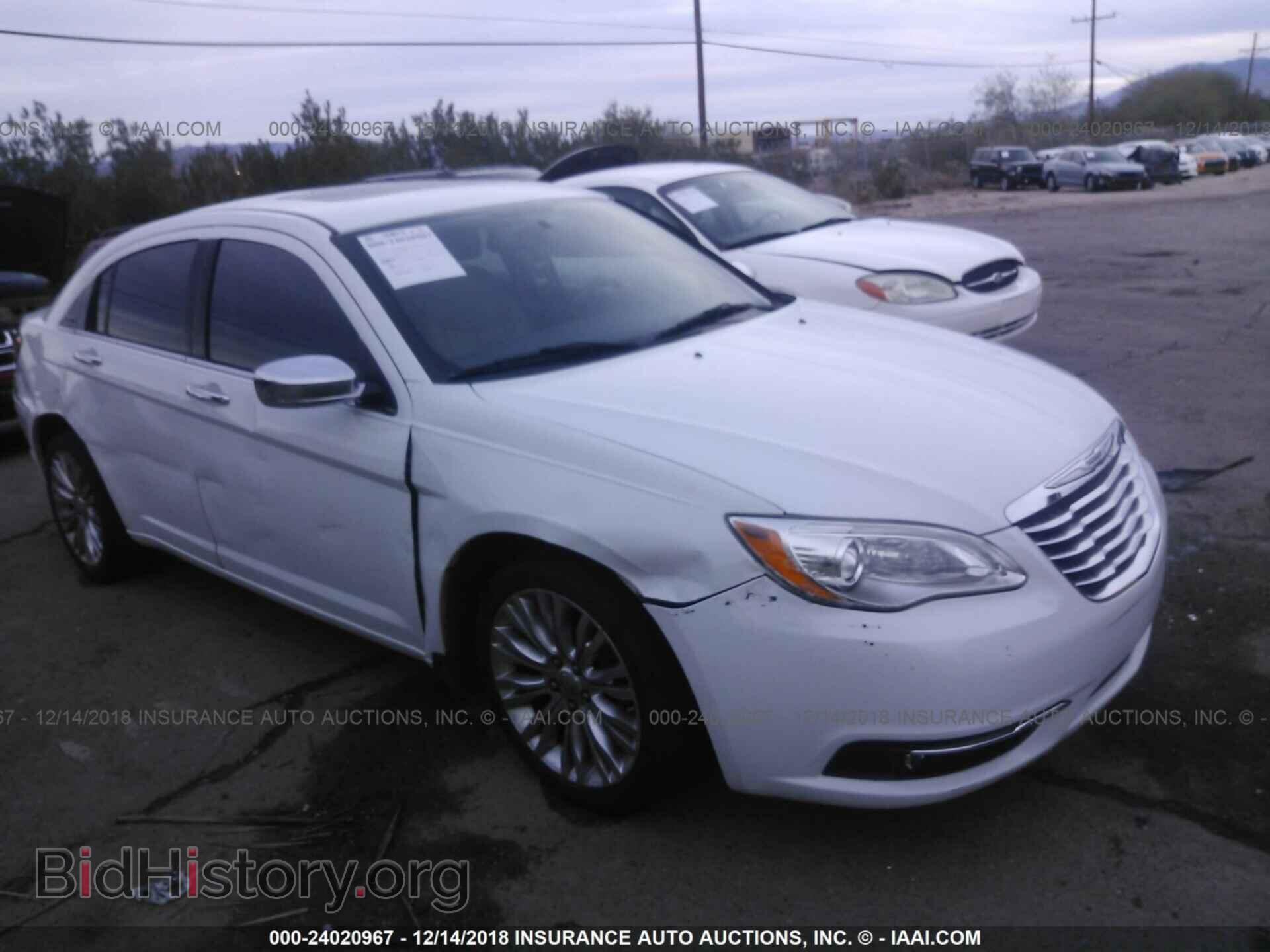 Photo 1C3CCBCG4CN236817 - CHRYSLER 200 2012