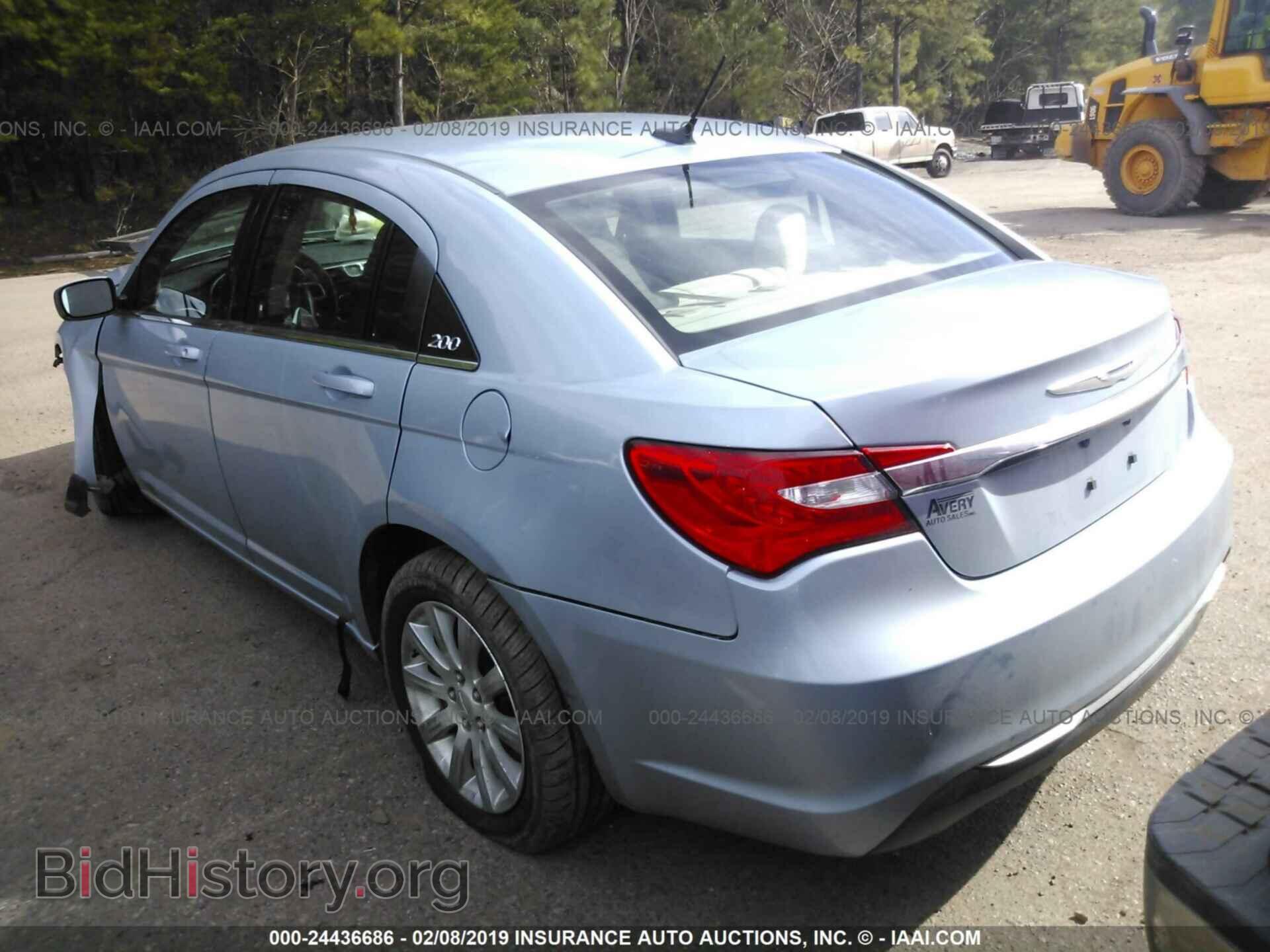 2012 CHRYSLER 200 - VIN: 1C3CCBBB7CN223467 - Фото 3