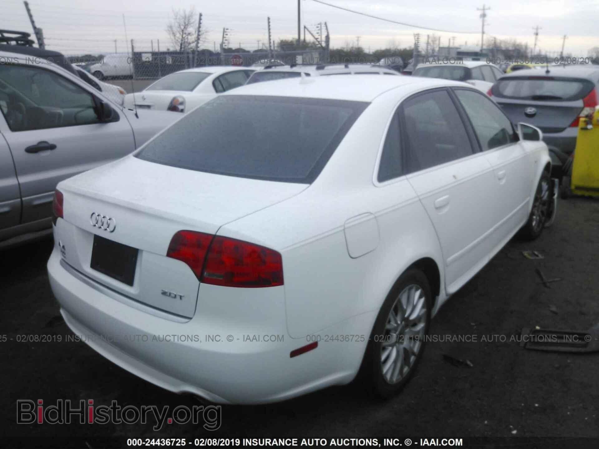 2008 AUDI A4 - VIN: WAUAF78EX8A134366 - Фото 4