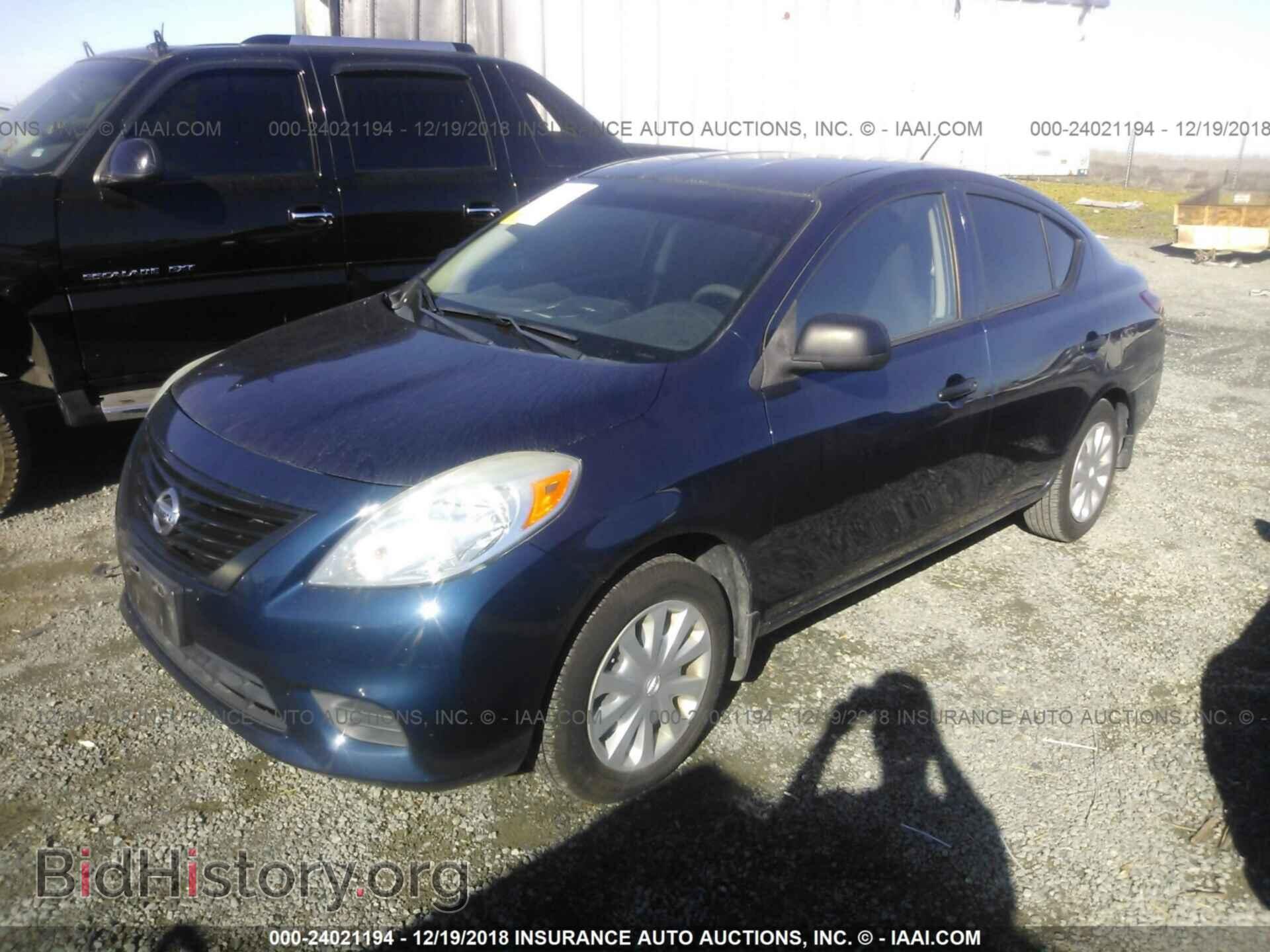 2012 NISSAN VERSA - VIN: 3N1CN7AP3CL899675 - Фото 2