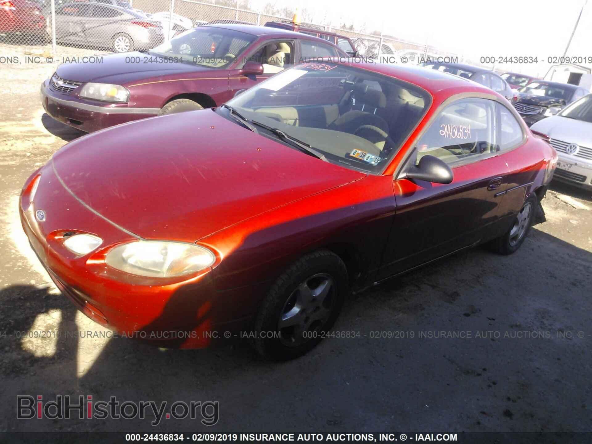 2000 FORD ESCORT - VIN: 3FAKP1132YR124680 - Фото 2