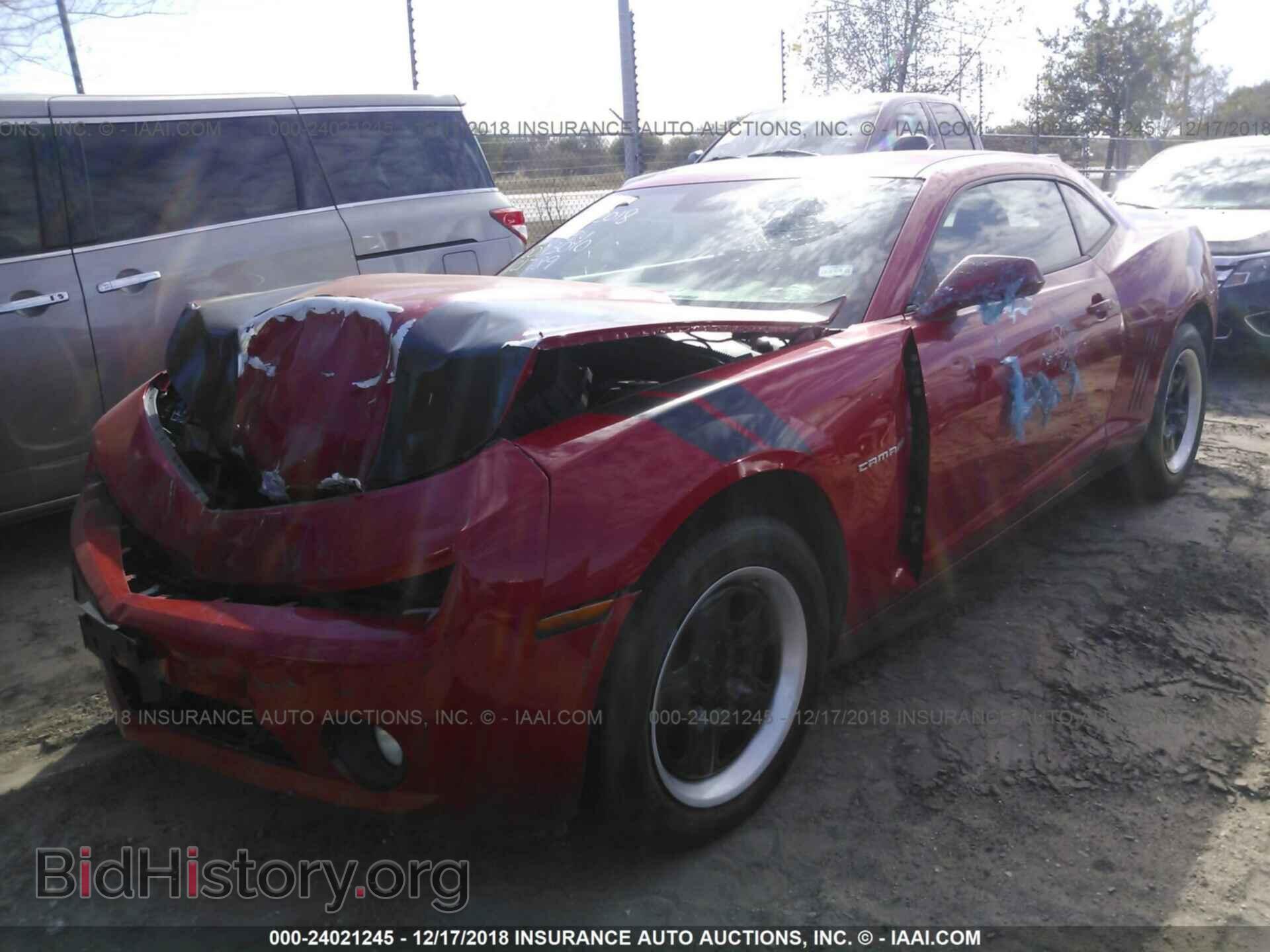 2011 CHEVROLET CAMARO - VIN: 2G1FB1ED5B9121789 - Фото 2