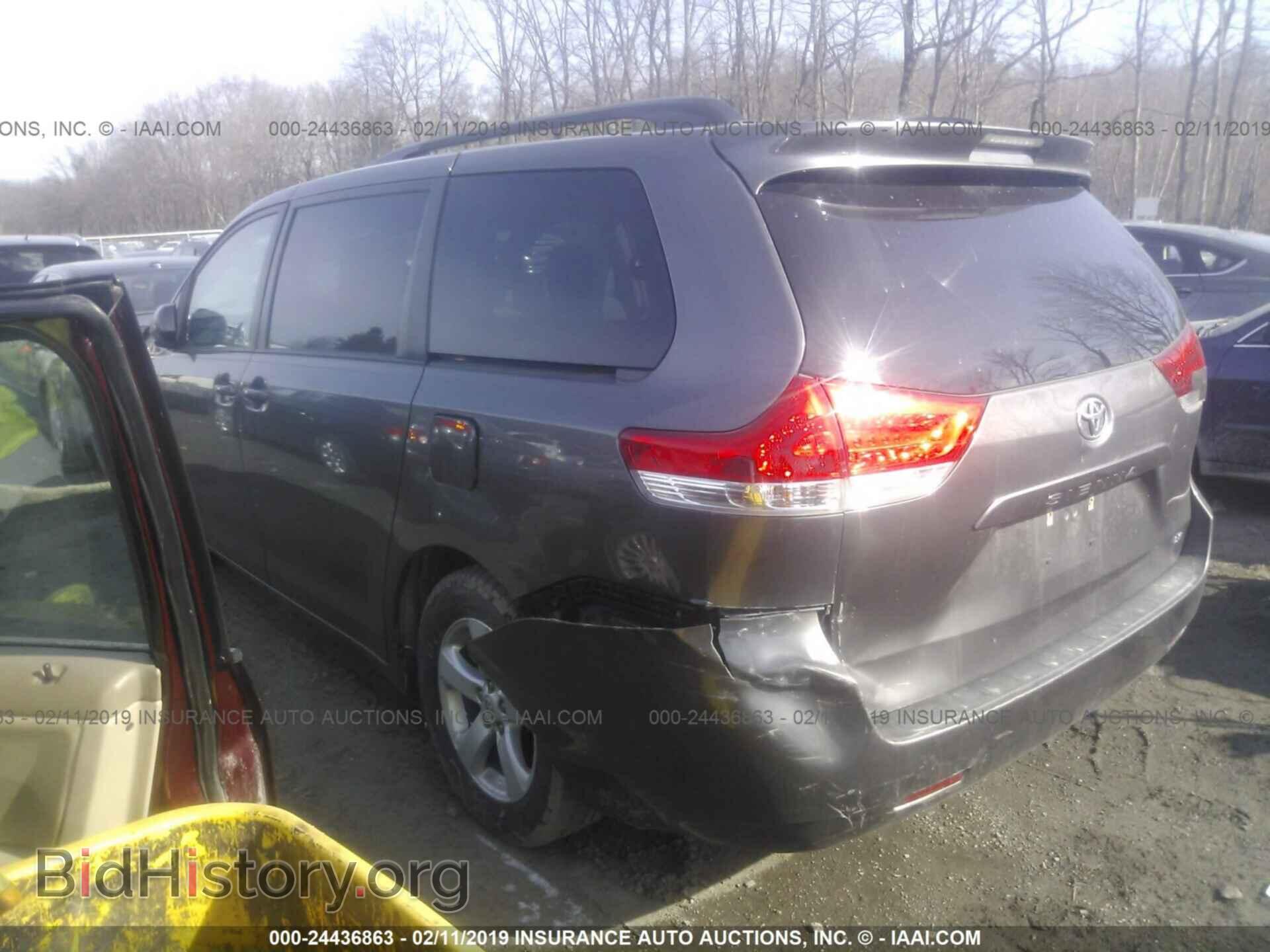 2012 TOYOTA SIENNA - VIN: 5TDKK3DC9CS255417 - Фото 3
