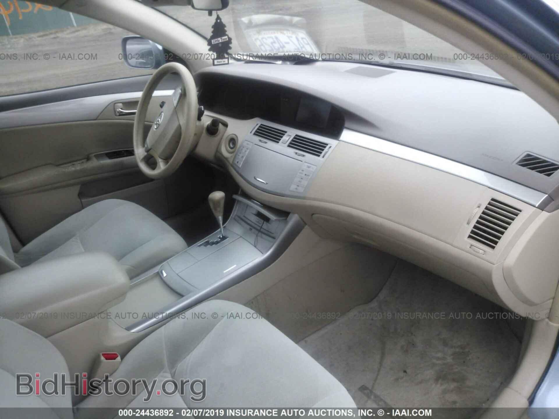 2007 TOYOTA AVALON - VIN: 4T1BK36B47U217546 - Фото 5