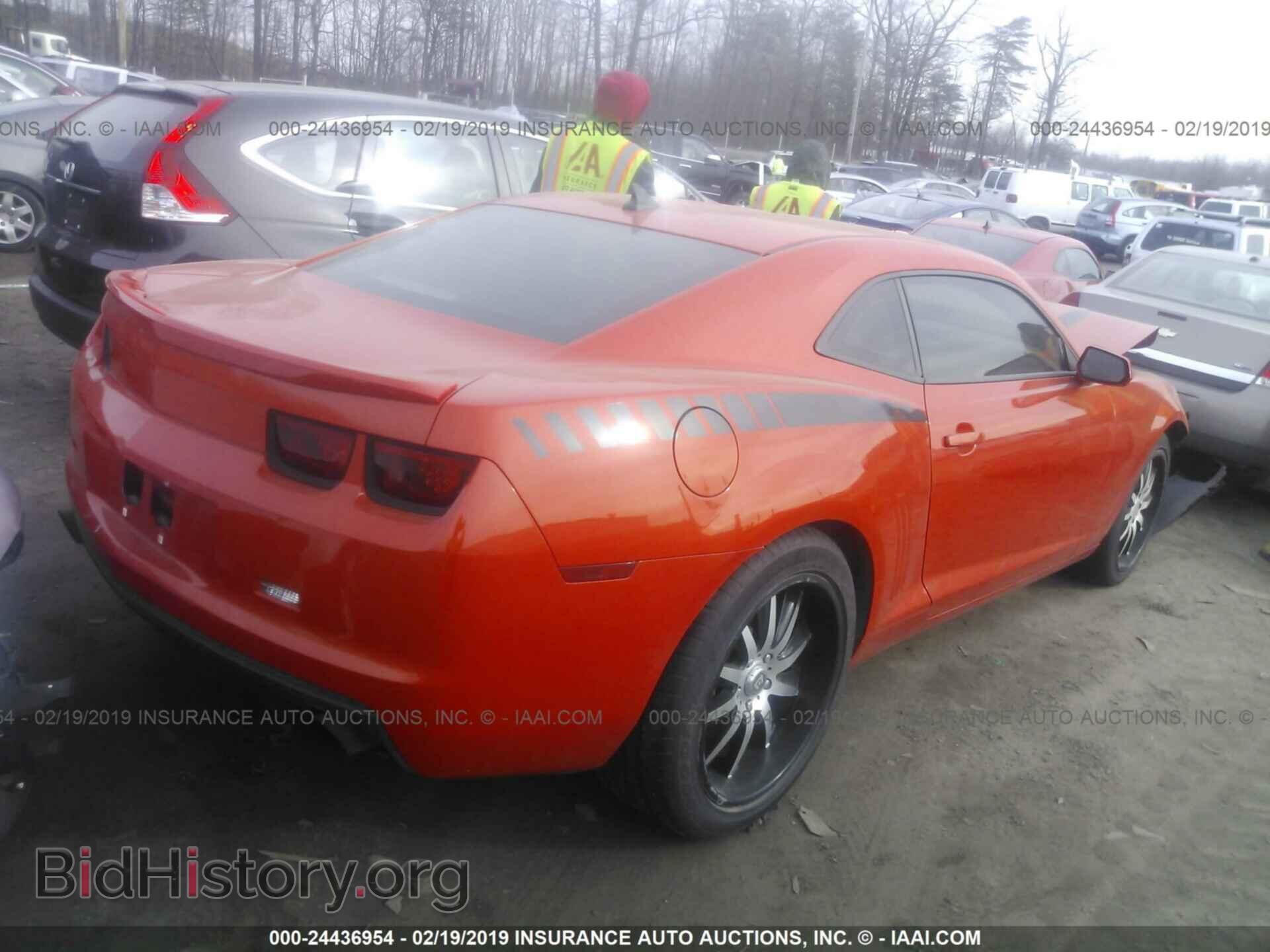 2012 CHEVROLET CAMARO - VIN: 2G1FE1E35C9198761 - Фото 4