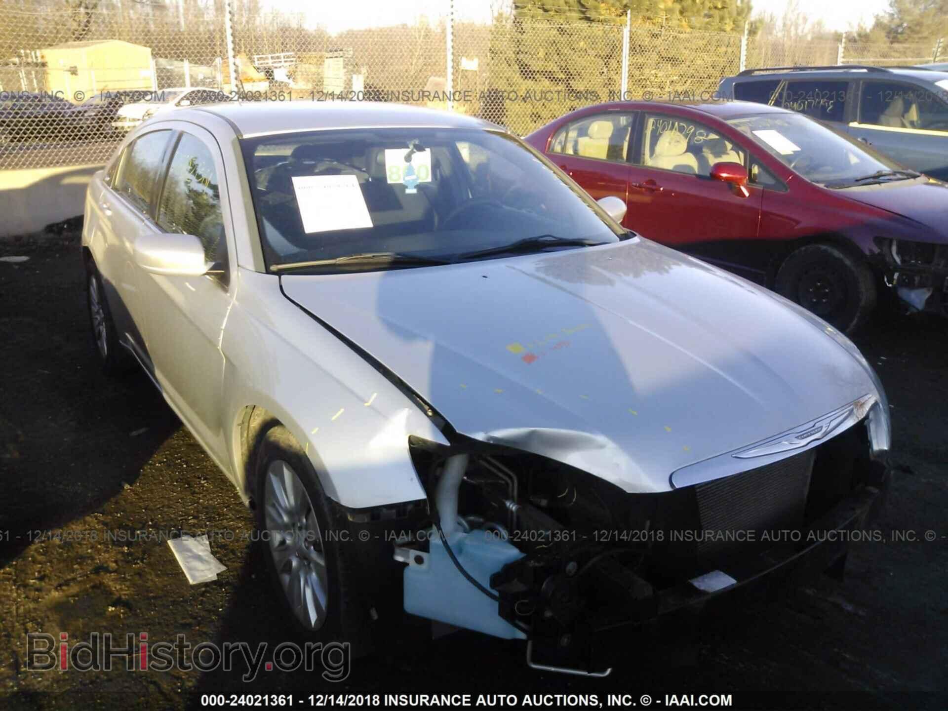 Фотография 1C3CCBAB1CN292737 - CHRYSLER 200 2012