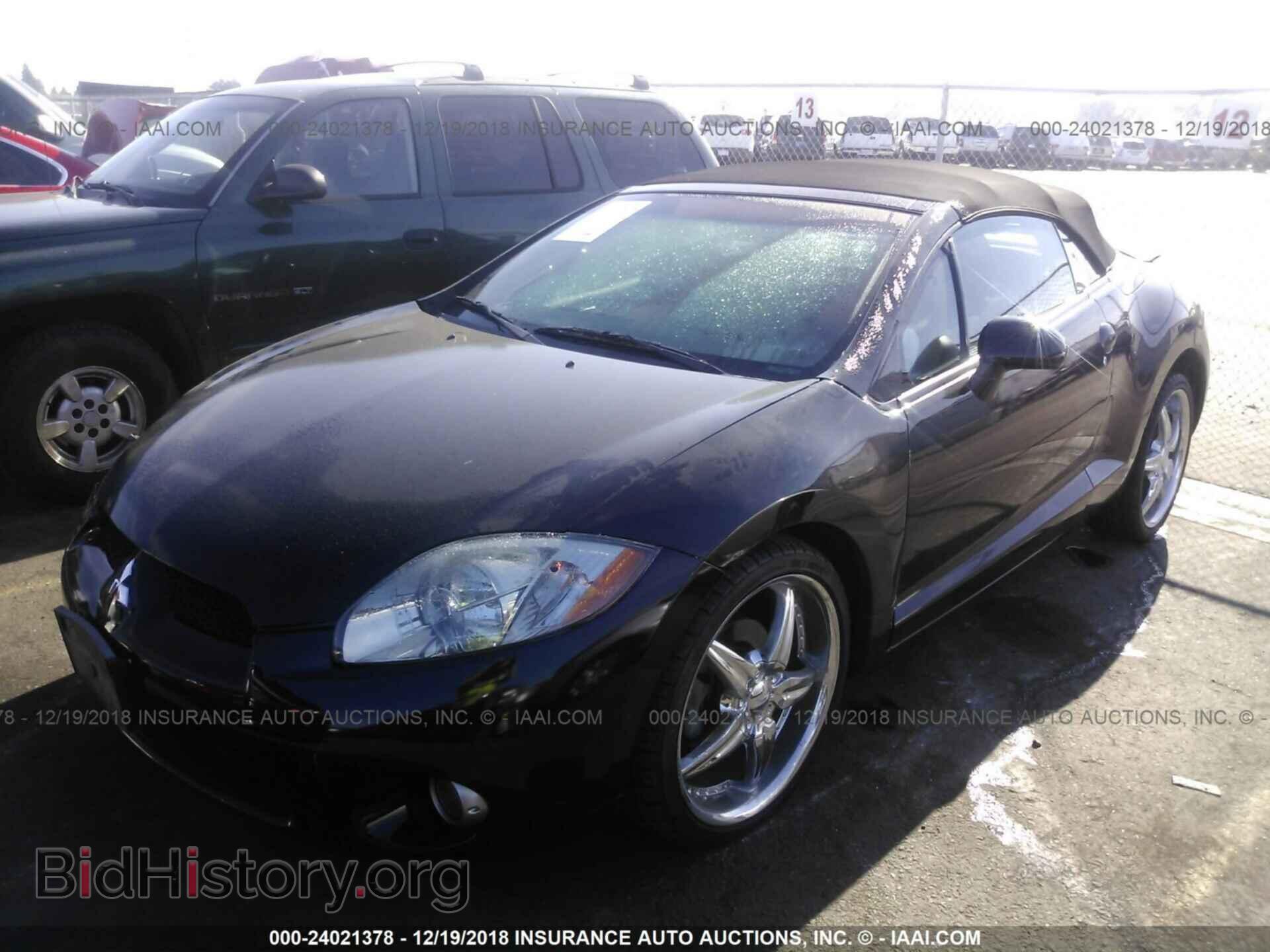 2007 MITSUBISHI ECLIPSE - VIN: 4A3AL35T67E010736 - Фото 2