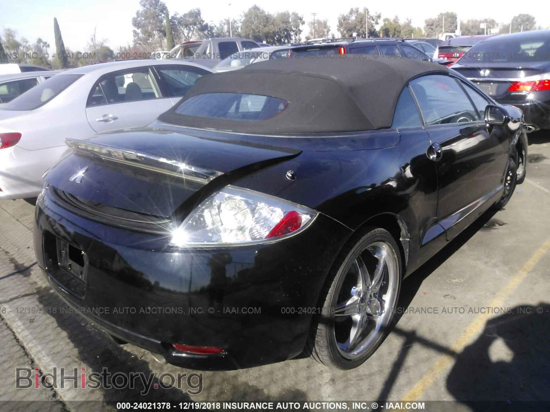 2007 MITSUBISHI ECLIPSE - VIN: 4A3AL35T67E010736 - Фото 4