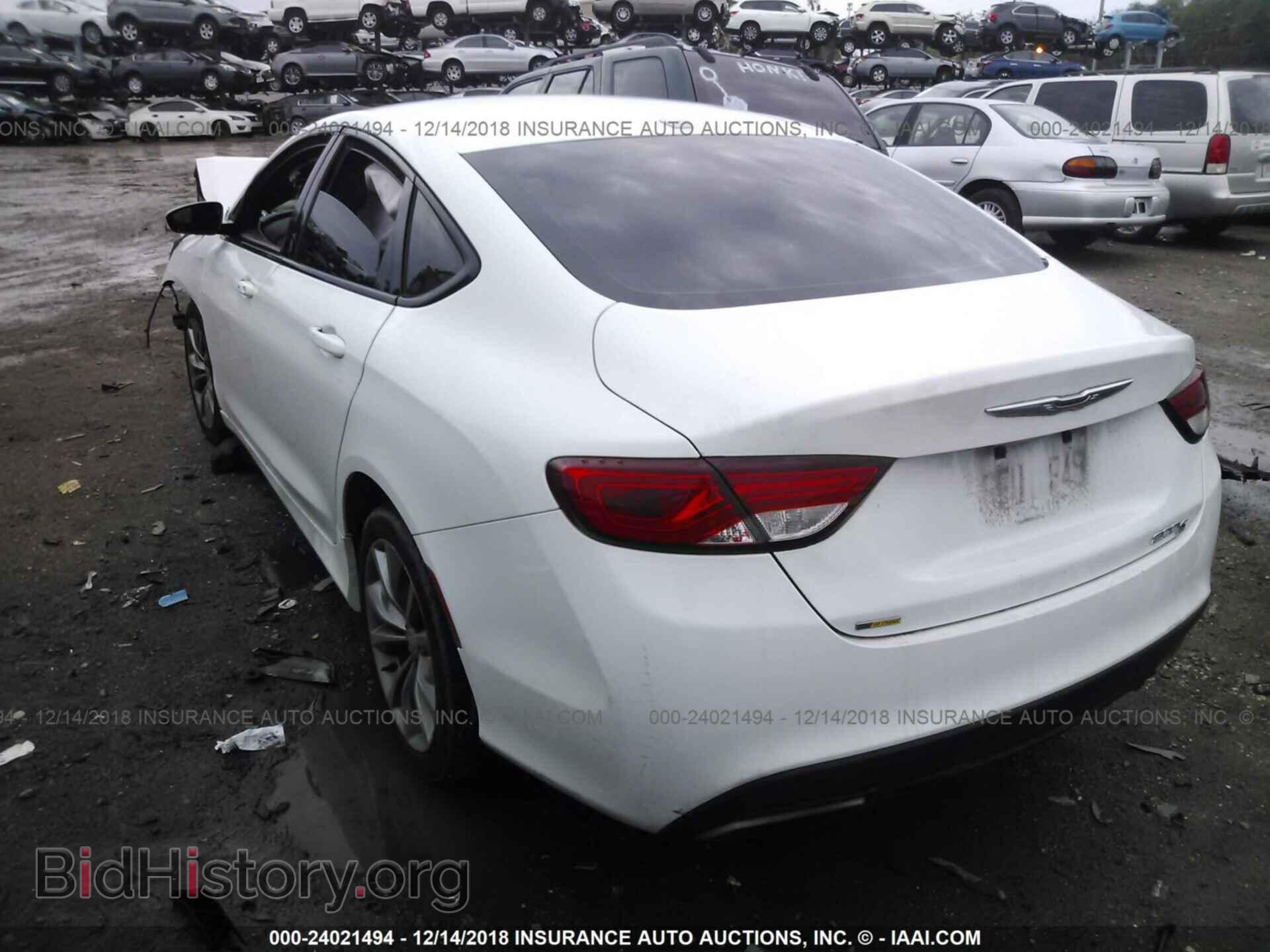 2015 CHRYSLER 200 - VIN: 1C3CCCBBXFN598747 - Photo 3
