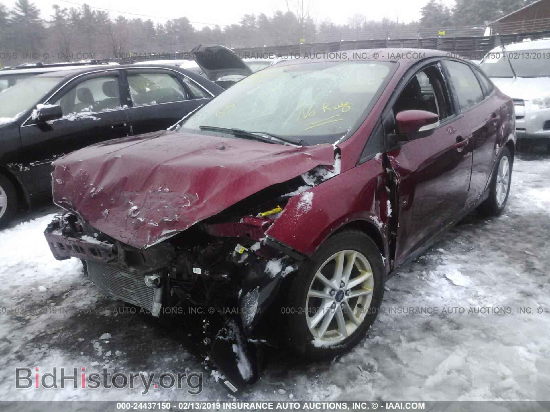 2015 FORD FOCUS - VIN: 1FADP3F23FL297513 - Фото 2