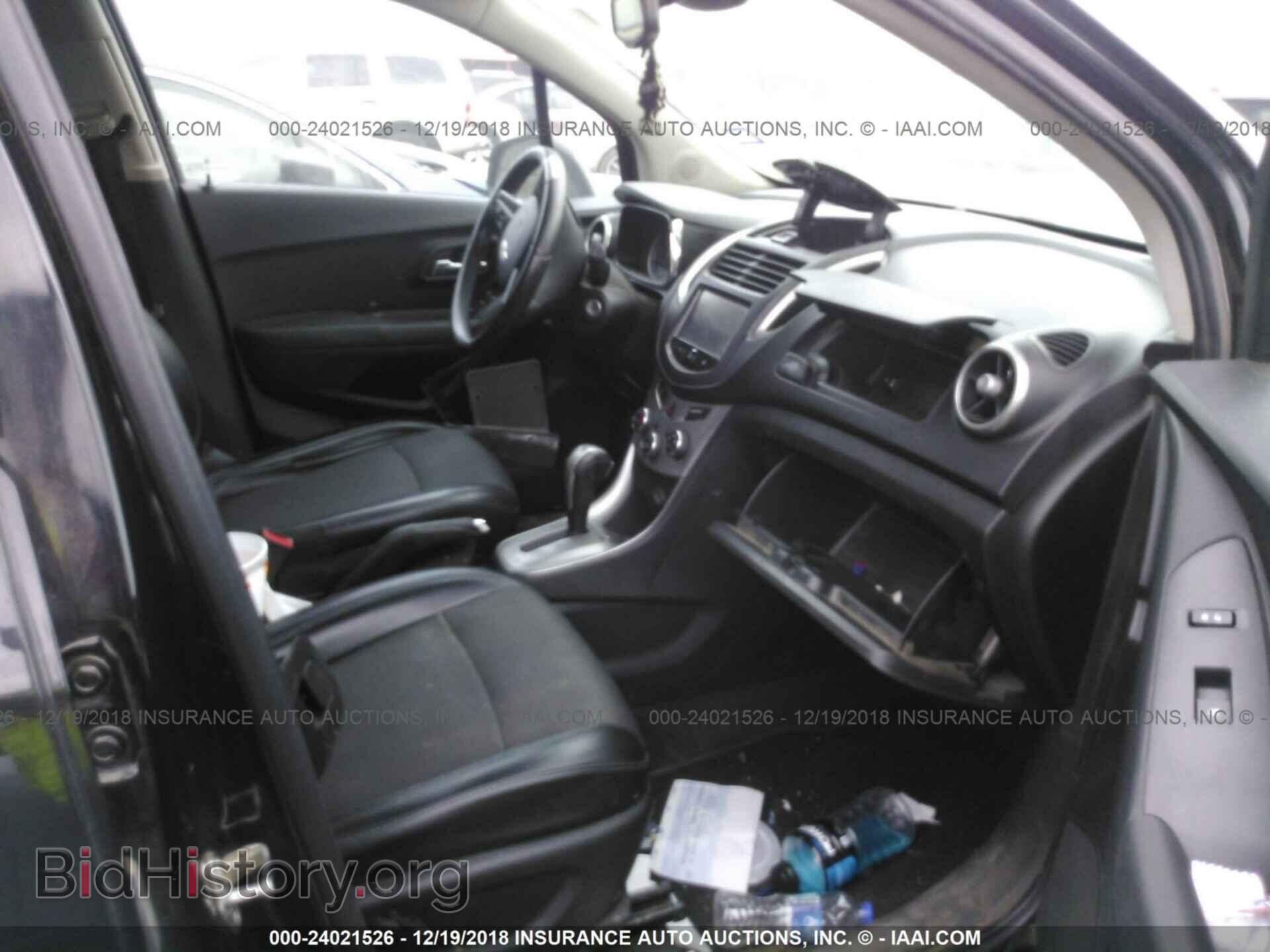 2015 CHEVROLET TRAX - VIN: 3GNCJLSB4FL205687 - Фото 5