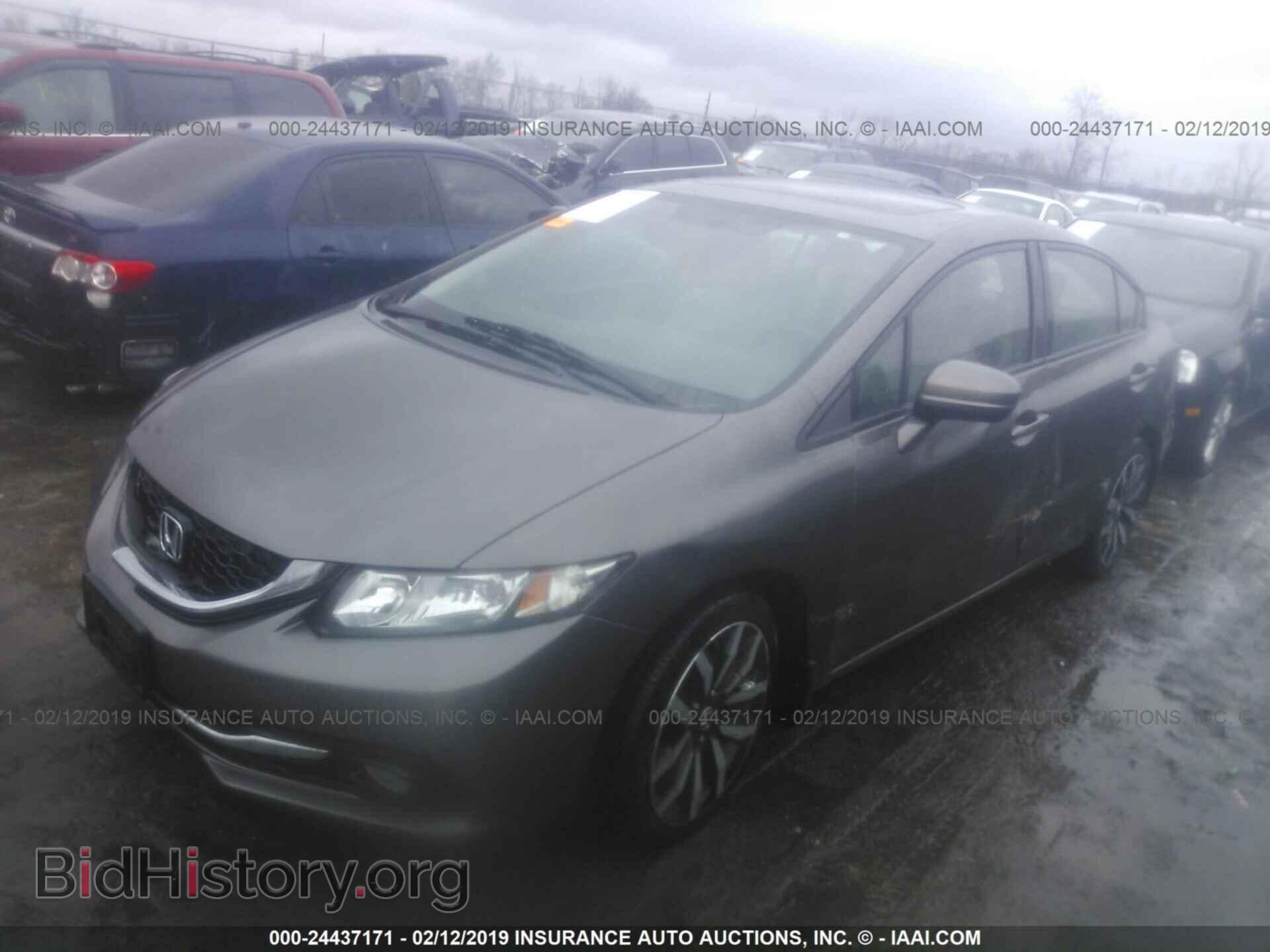 2014 HONDA CIVIC - VIN: 2HGFB2F95EH518700 - Фото 2