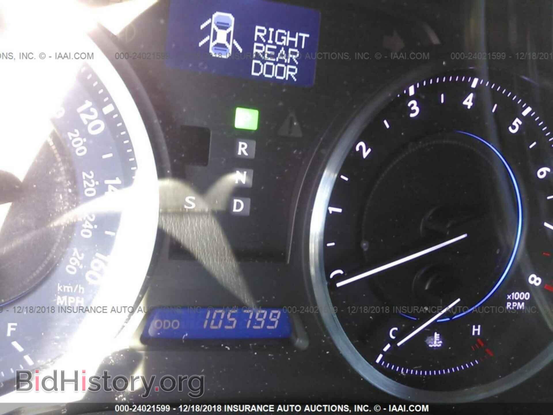 2011 LEXUS IS - VIN: JTHCE5C26B5000999 - Фото 7