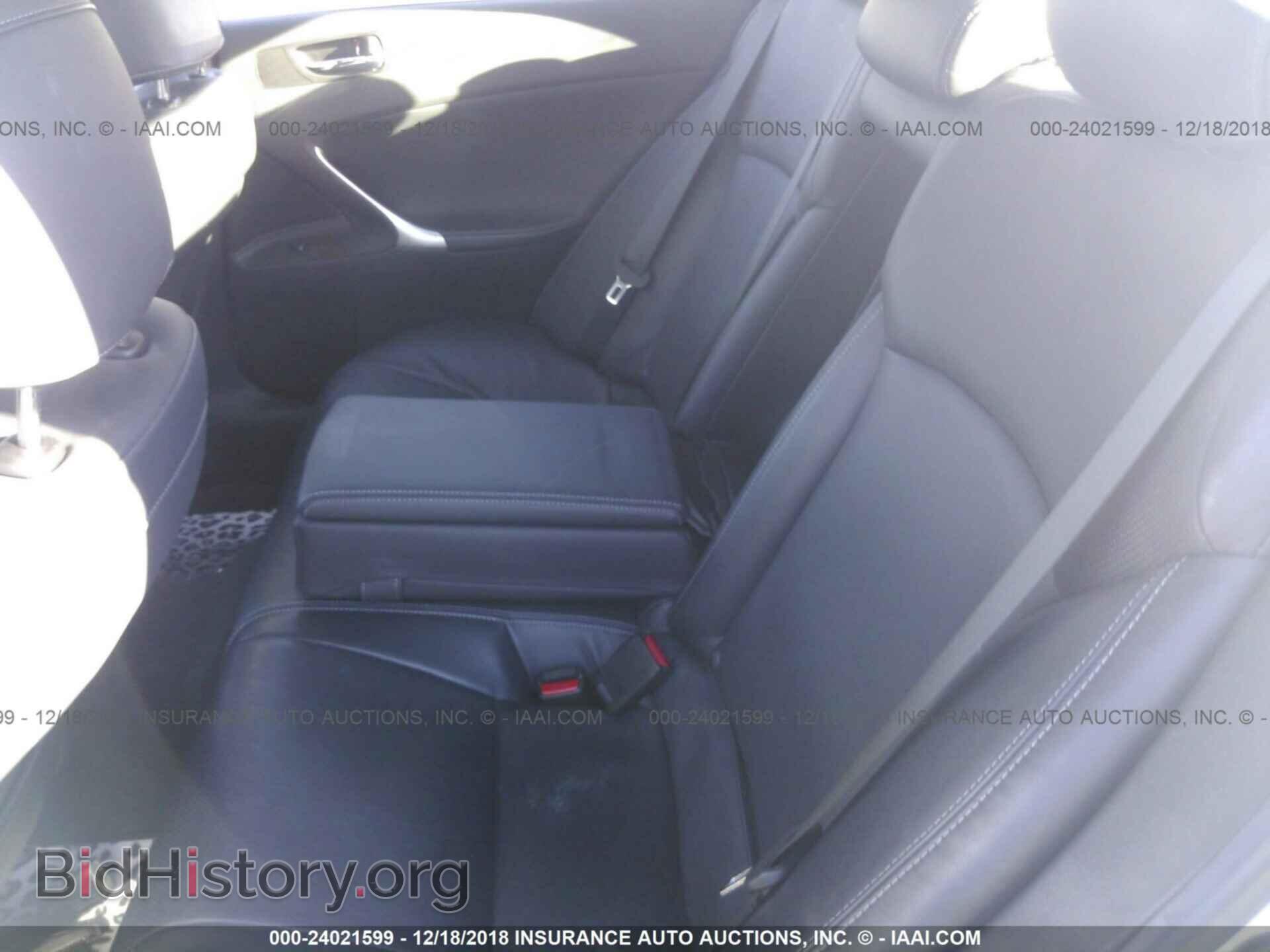 2011 LEXUS IS - VIN: JTHCE5C26B5000999 - Фото 8