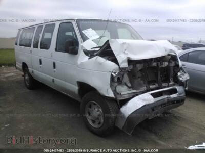 2008 Ford ECONOLINE, white — VIN 1FBSS31L58DA58305, IAAI