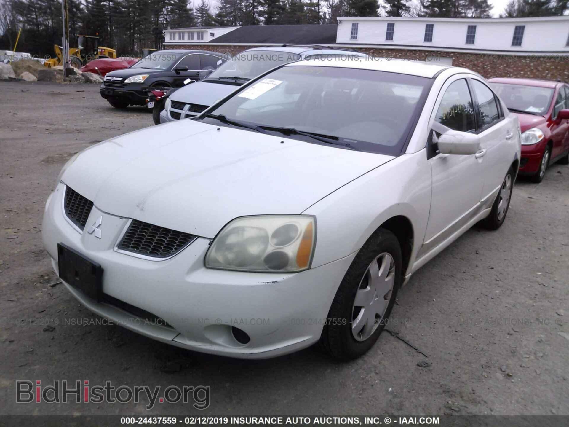 2004 MITSUBISHI GALANT - VIN: 4A3AB36F54E080607 - Фото 2