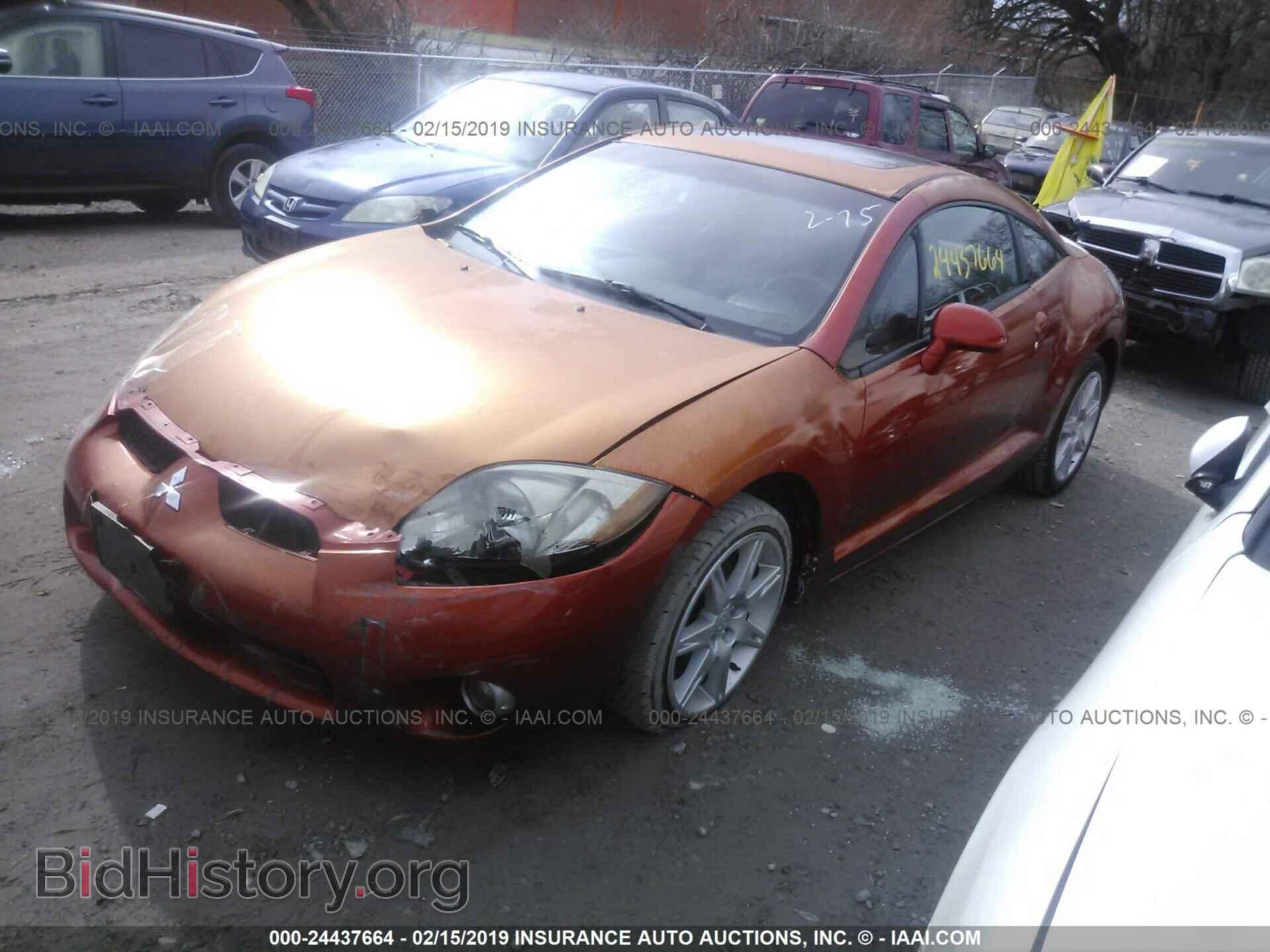 2006 MITSUBISHI ECLIPSE - VIN: 4A3AK34T36E003763 - Photo 2