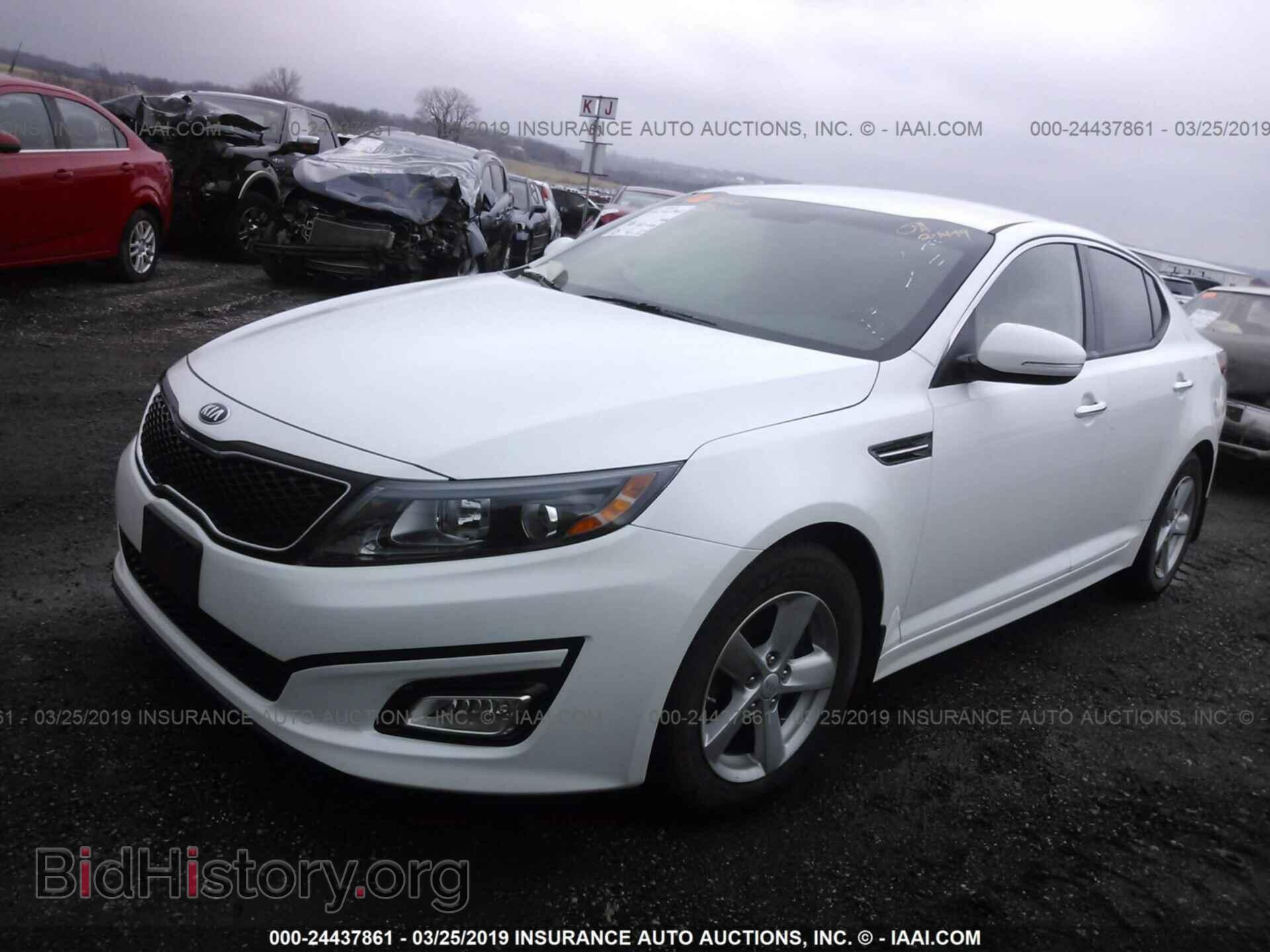 2015 KIA OPTIMA - VIN: 5XXGM4A71FG445926 - Photo 2