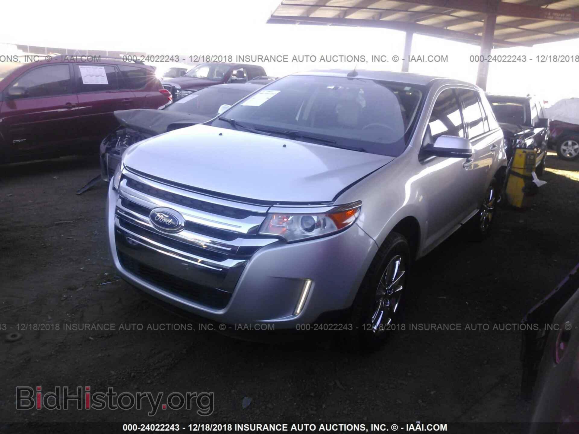 2014 FORD EDGE - VIN: 2FMDK3JC7EBB39811 - Фото 2