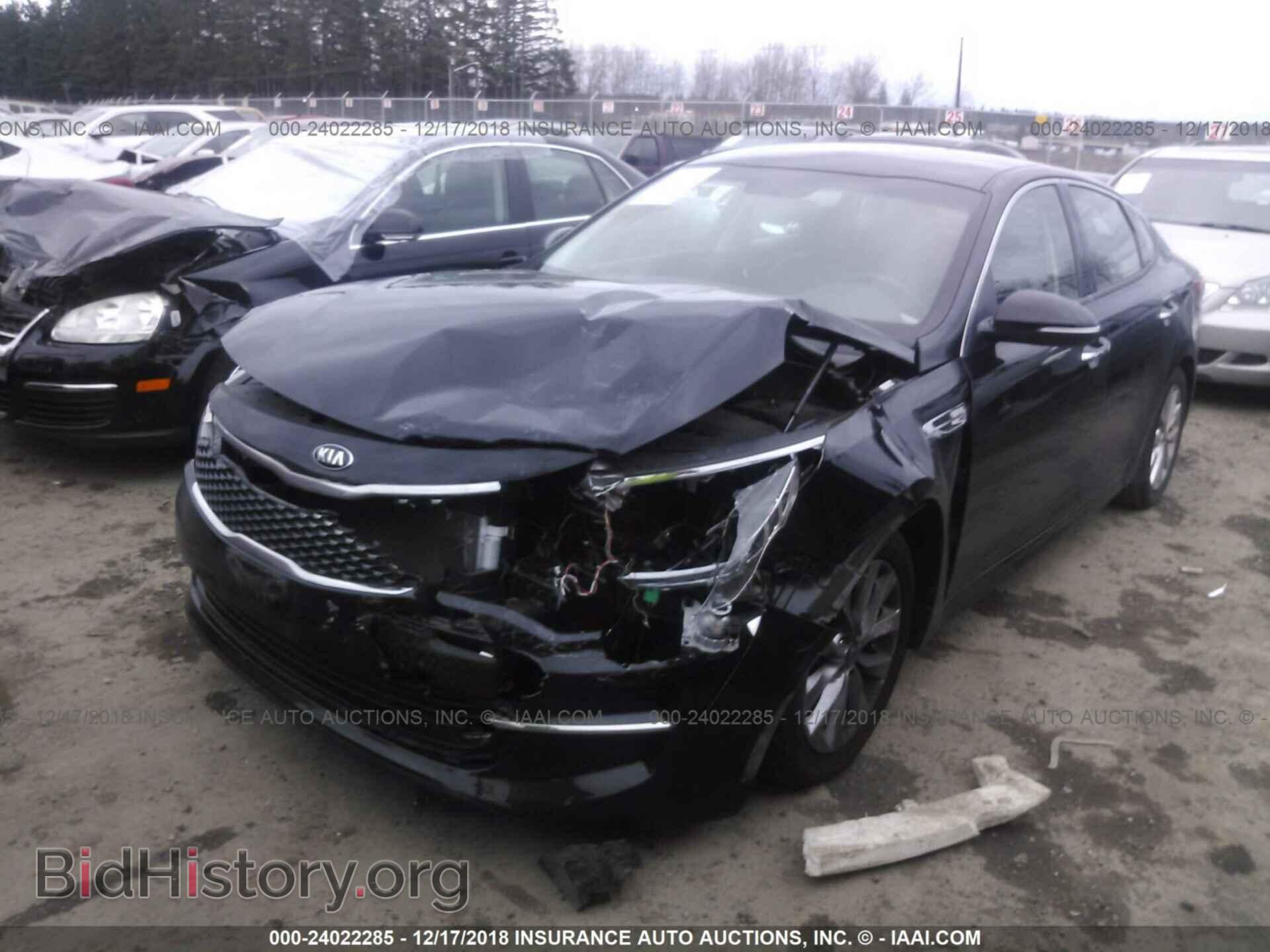 2016 KIA OPTIMA - VIN: 5XXGU4L34GG040588 - Photo 2