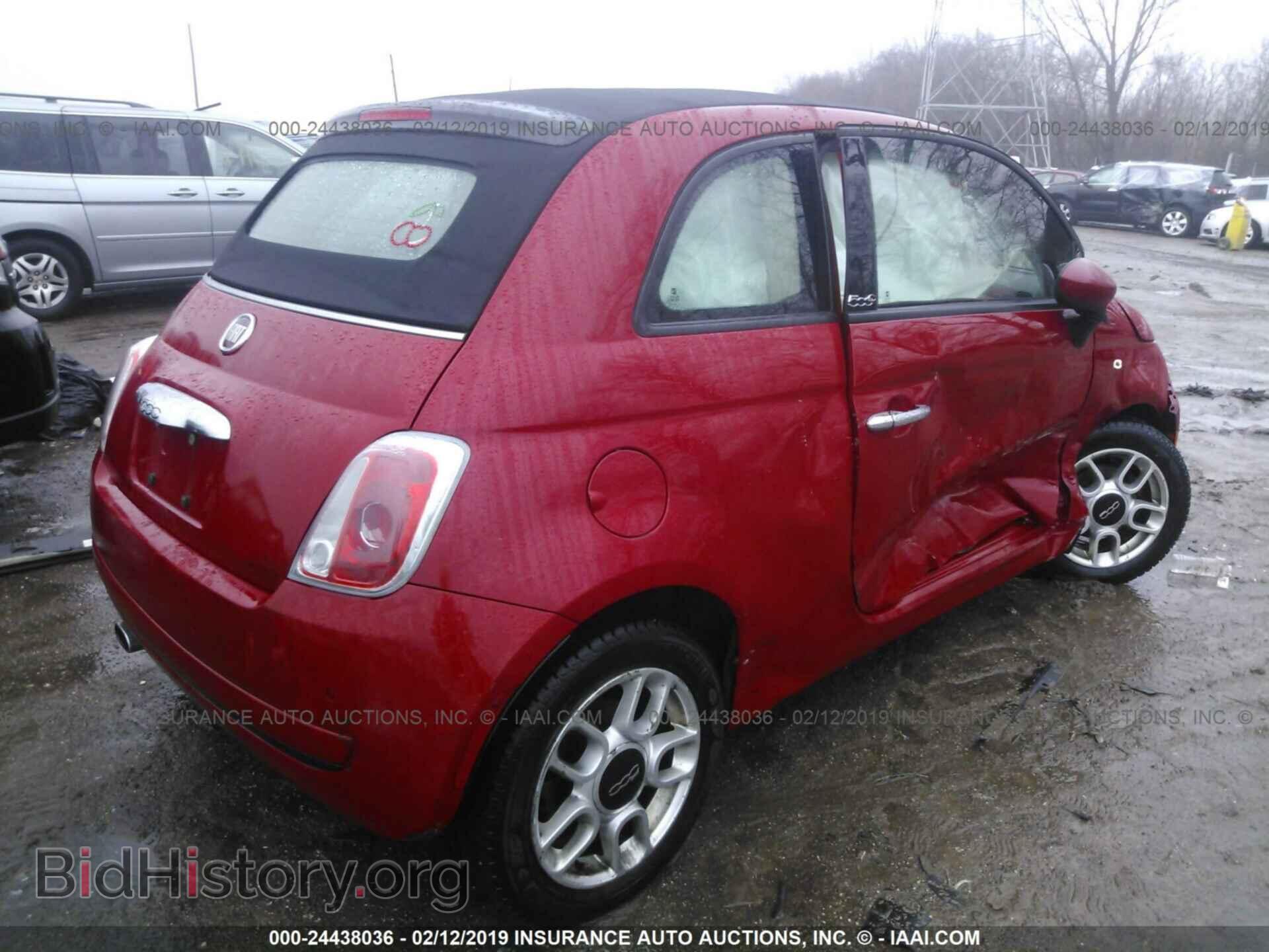 2012 FIAT 500 - VIN: 3C3CFFDR4CT143374 - Фото 4