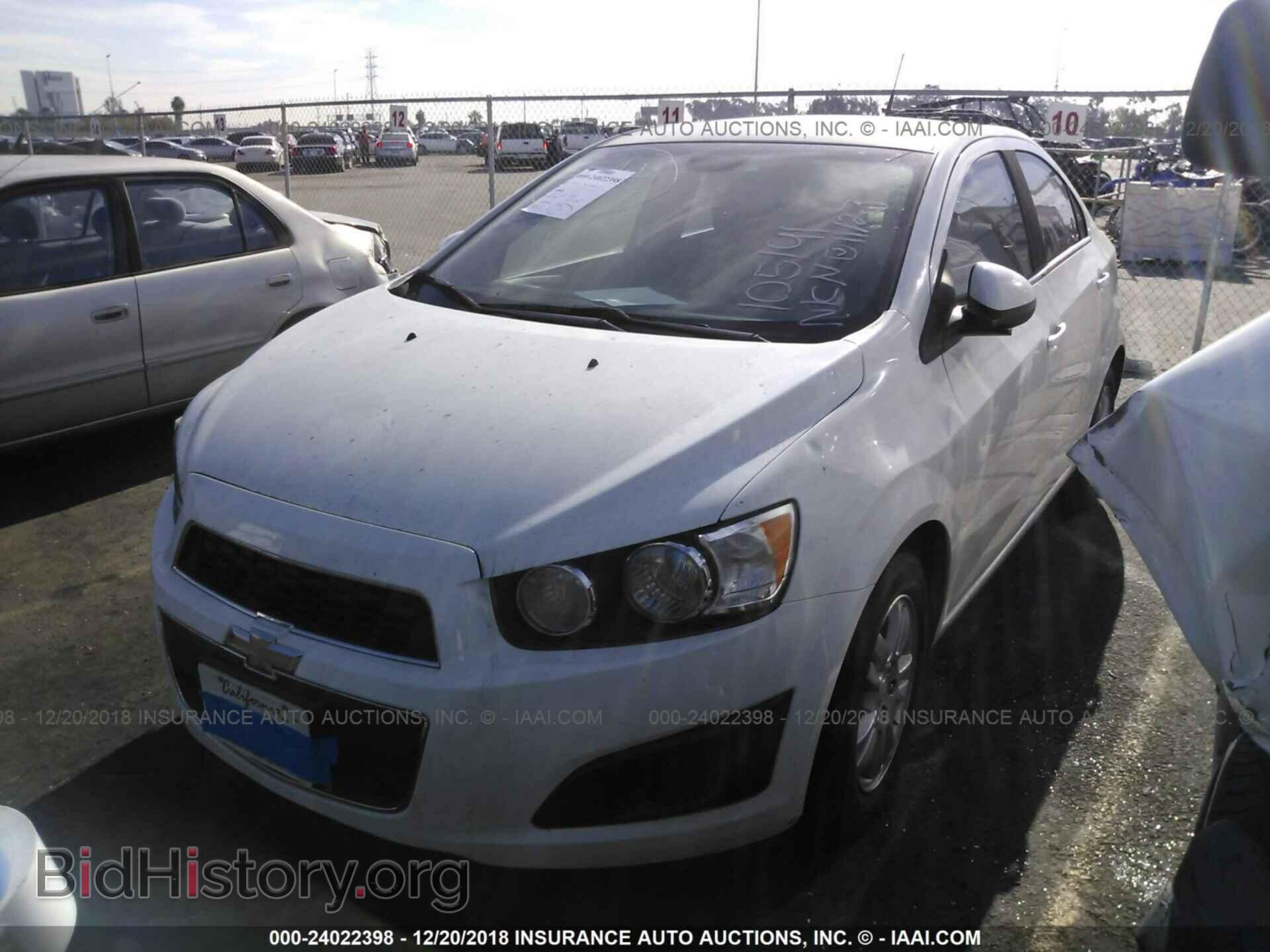 2013 CHEVROLET SONIC - VIN: 1G1JC5SH4D4105191 - Фото 2