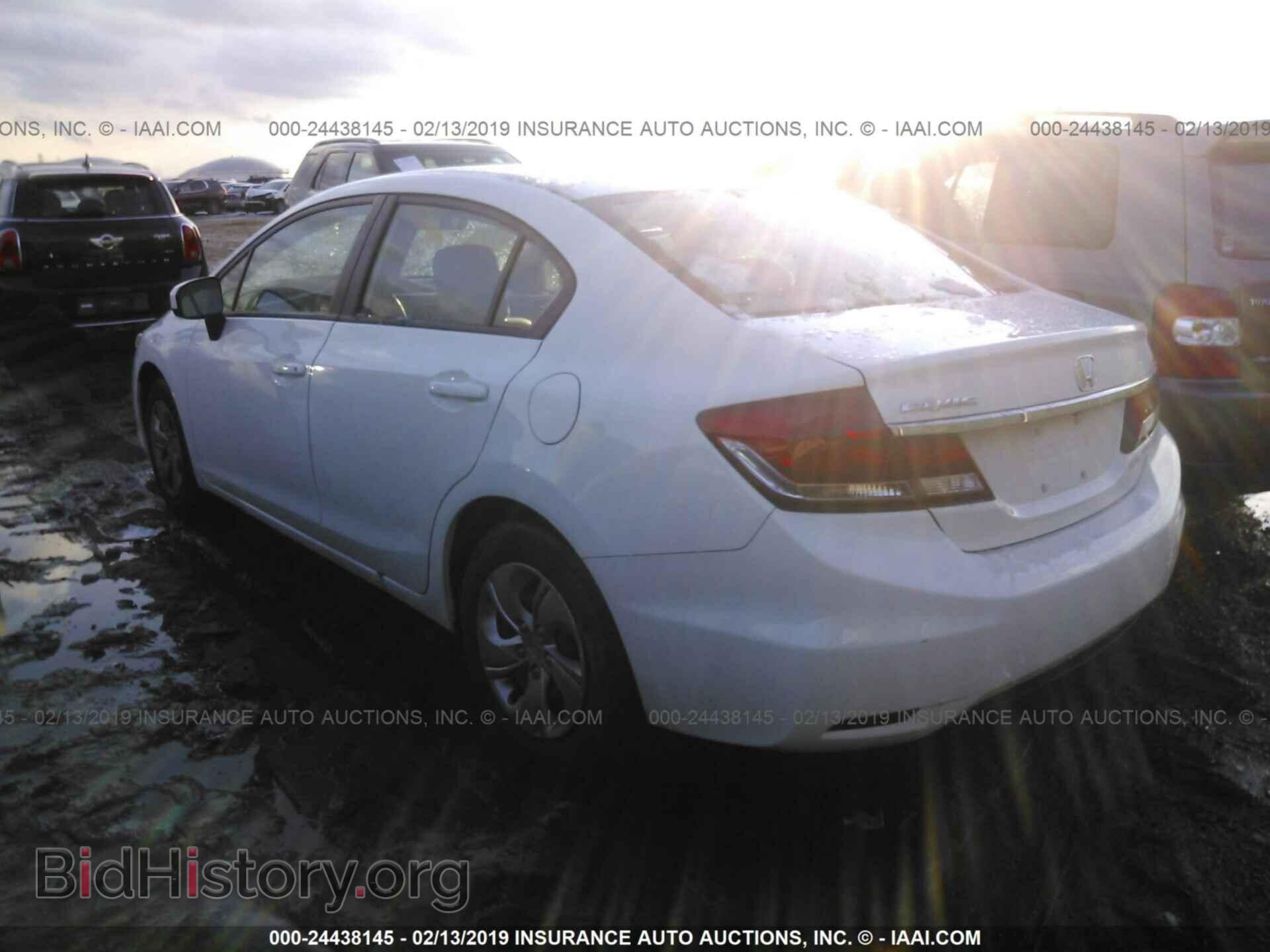 2014 HONDA CIVIC - VIN: 2HGFB2F51EH557202 - Фото 3