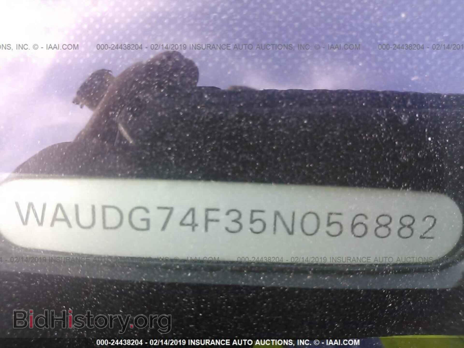 2005 AUDI A6 - VIN: WAUDG74F35N056882 - Фото 9