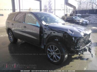 2018 Dodge DURANGO, gray — VIN 1C4RDJDG0JC262240, IAAI