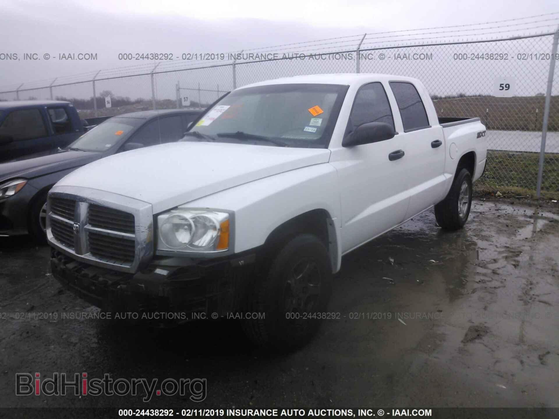 2007 DODGE DAKOTA - VIN: 1D7HE28K77S218382 - Фото 2
