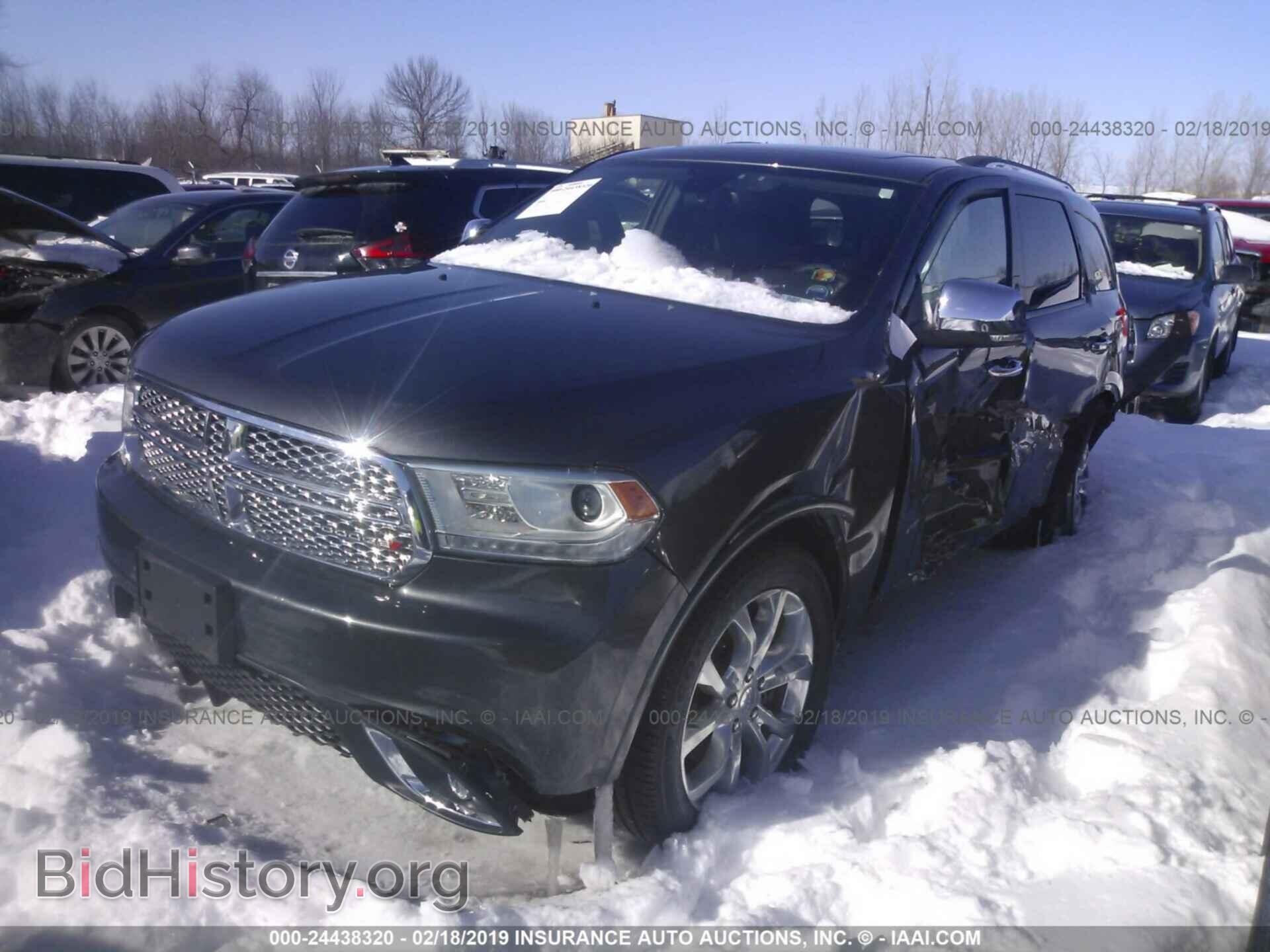 2016 DODGE DURANGO - VIN: 1C4RDJEGXGC323598 - Photo 2