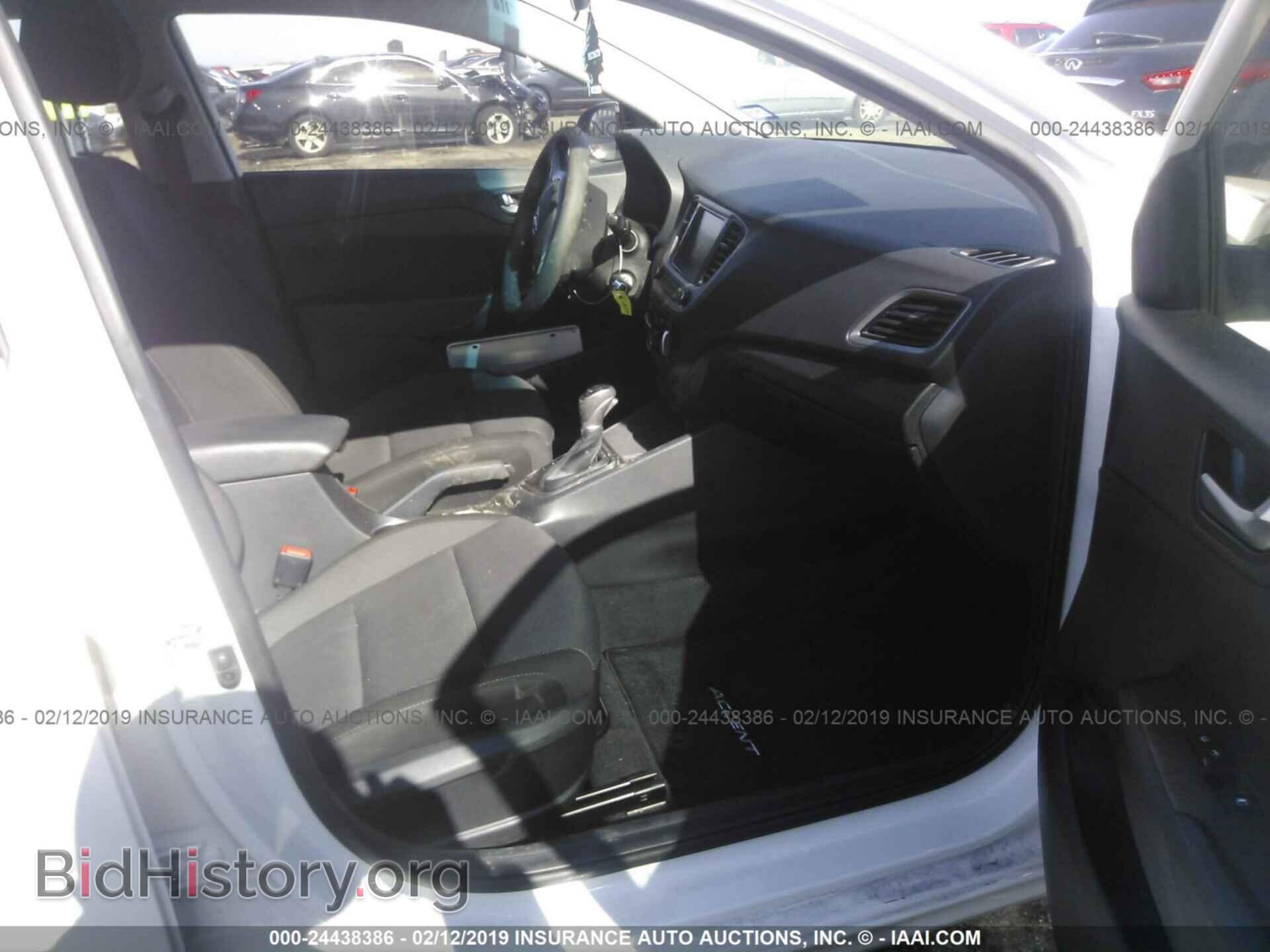 2018 HYUNDAI ACCENT - VIN: 3KPC24A38JE026507 - Фото 5