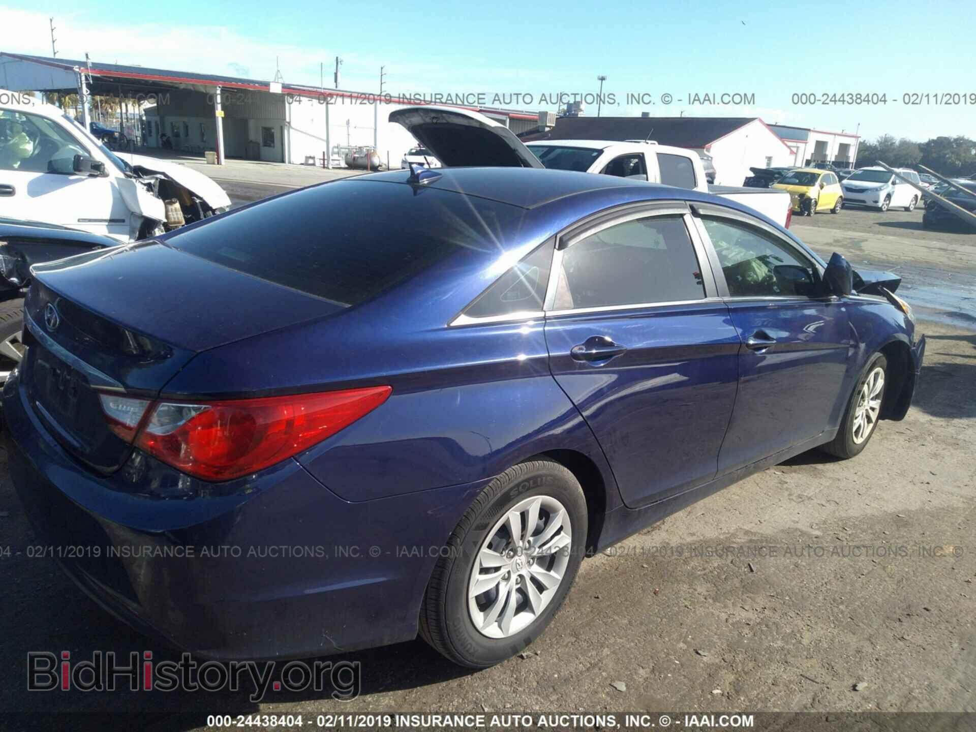 2012 HYUNDAI SONATA - VIN: 5NPEB4AC5CH436575 - Фото 4