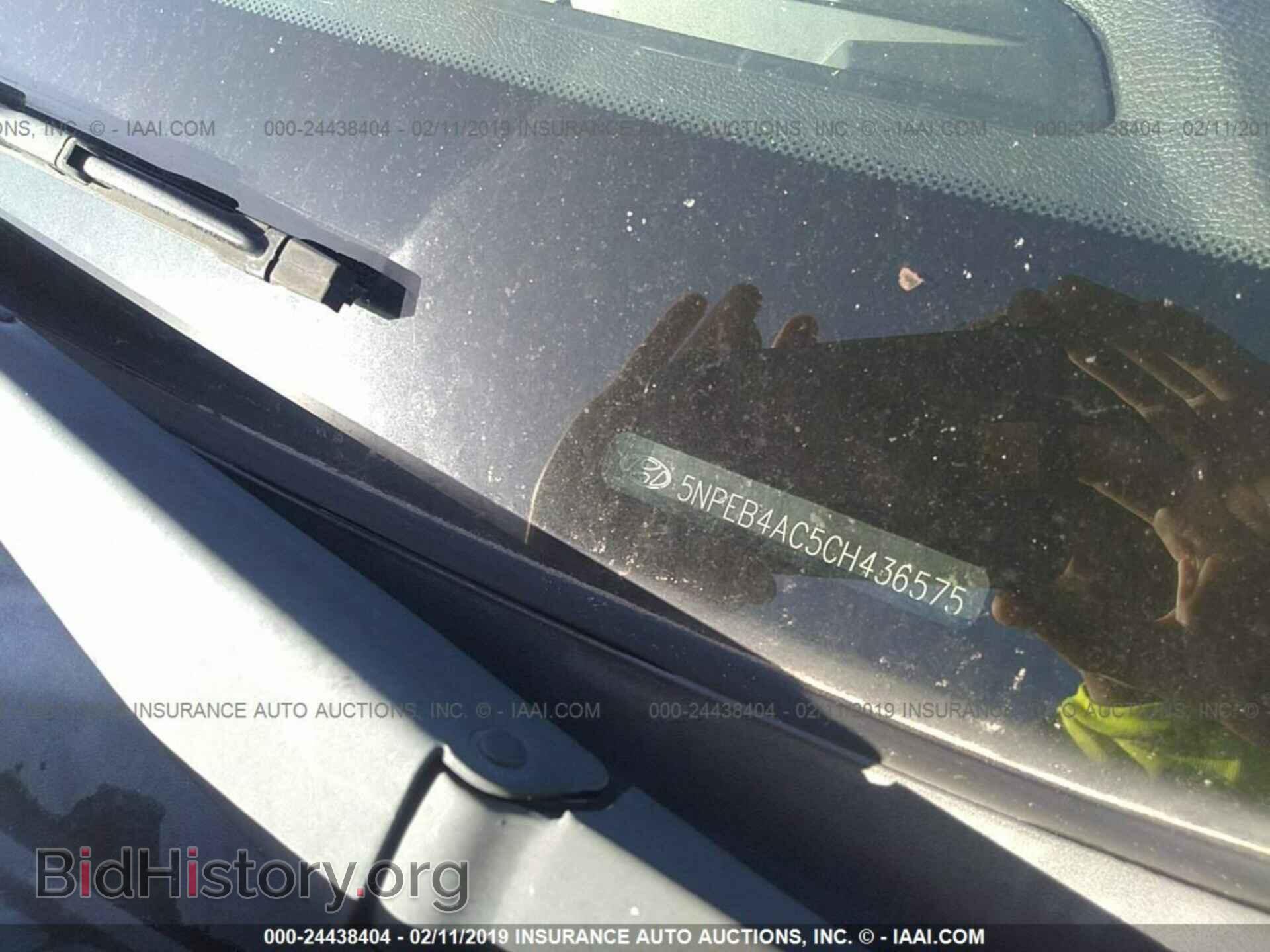 2012 HYUNDAI SONATA - VIN: 5NPEB4AC5CH436575 - Фото 9
