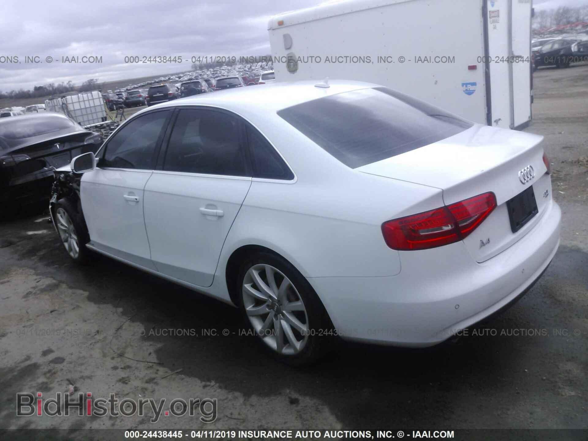 2013 AUDI A4 - VIN: WAUFFAFLXDN021492 - Фото 3