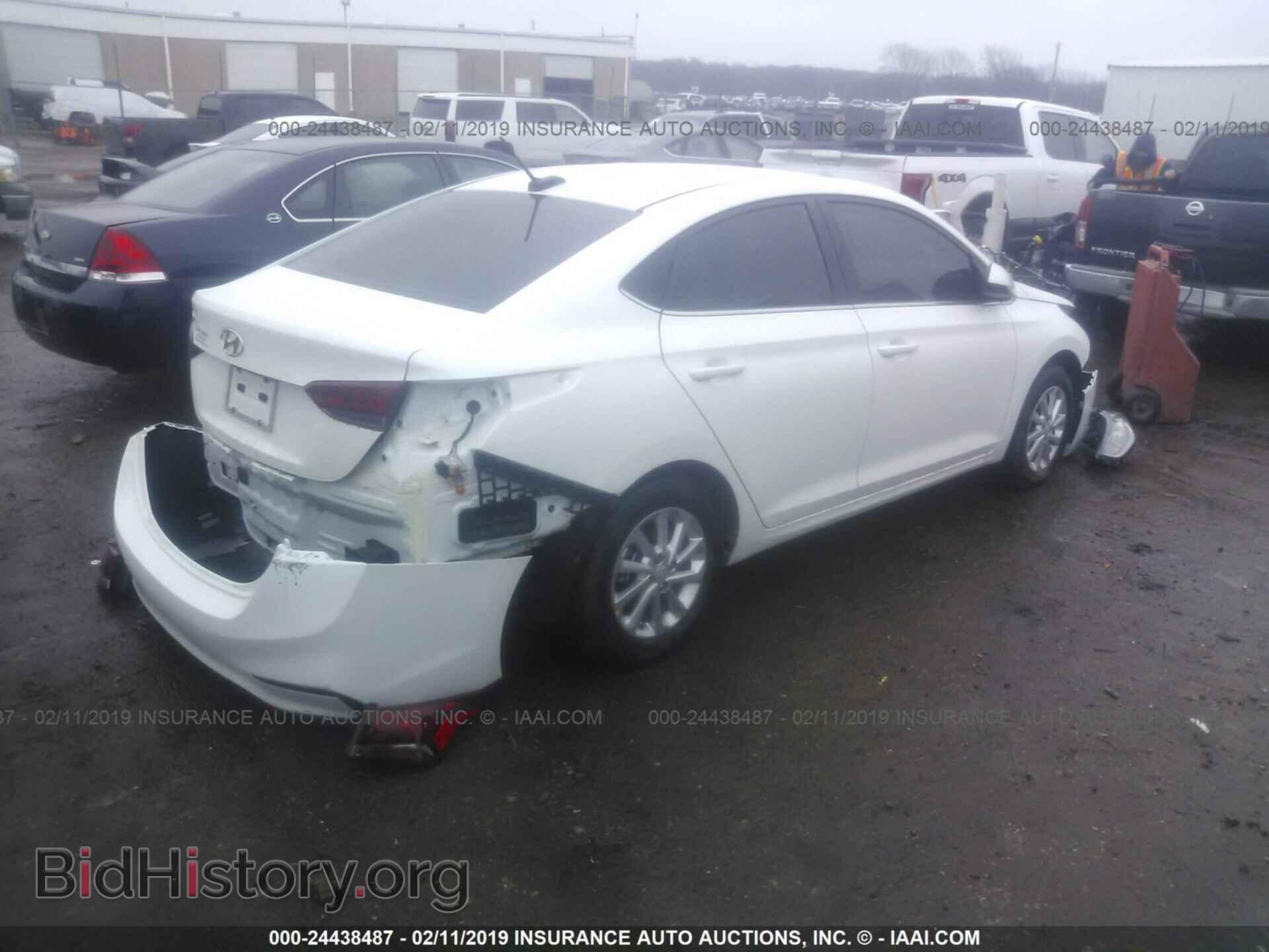 2019 HYUNDAI ACCENT - VIN: 3KPC24A38KE052025 - Фото 4
