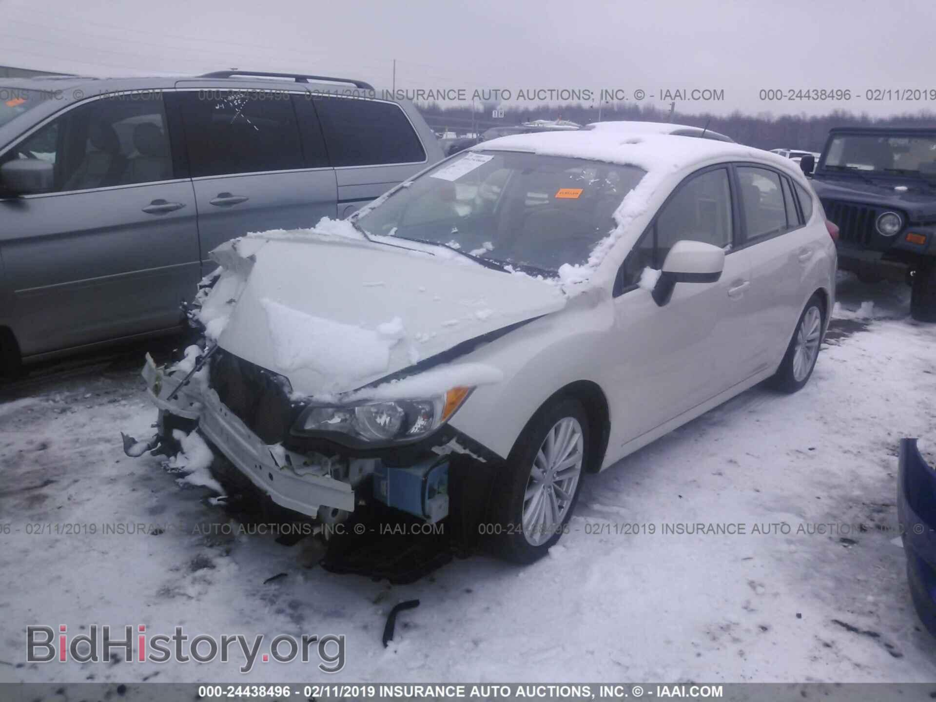 2012 SUBARU IMPREZA - VIN: JF1GPAD65CG244159 - Фото 2