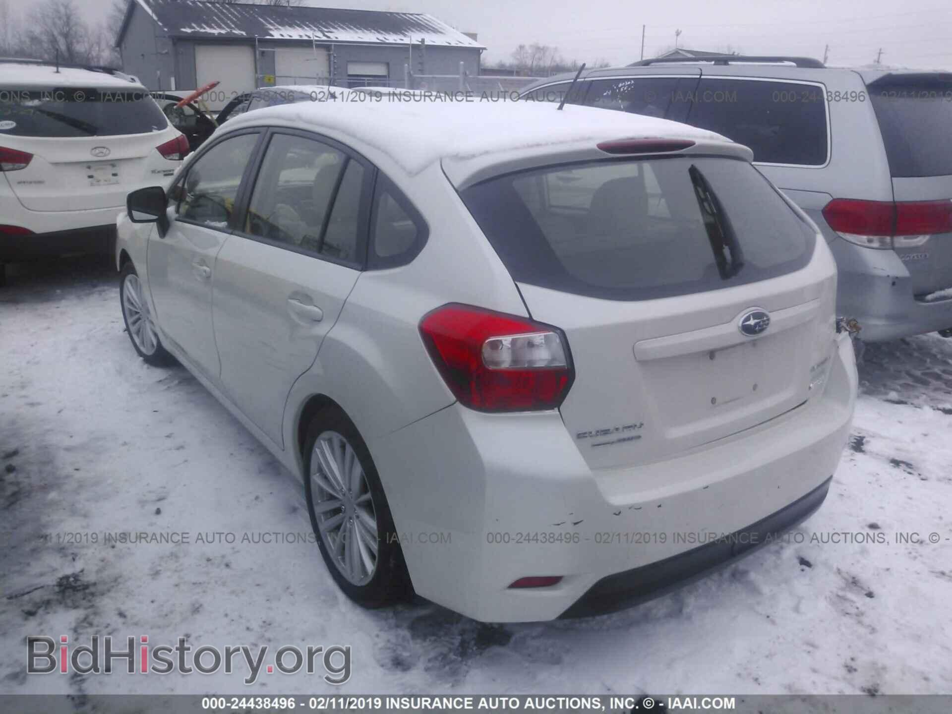 2012 SUBARU IMPREZA - VIN: JF1GPAD65CG244159 - Фото 3