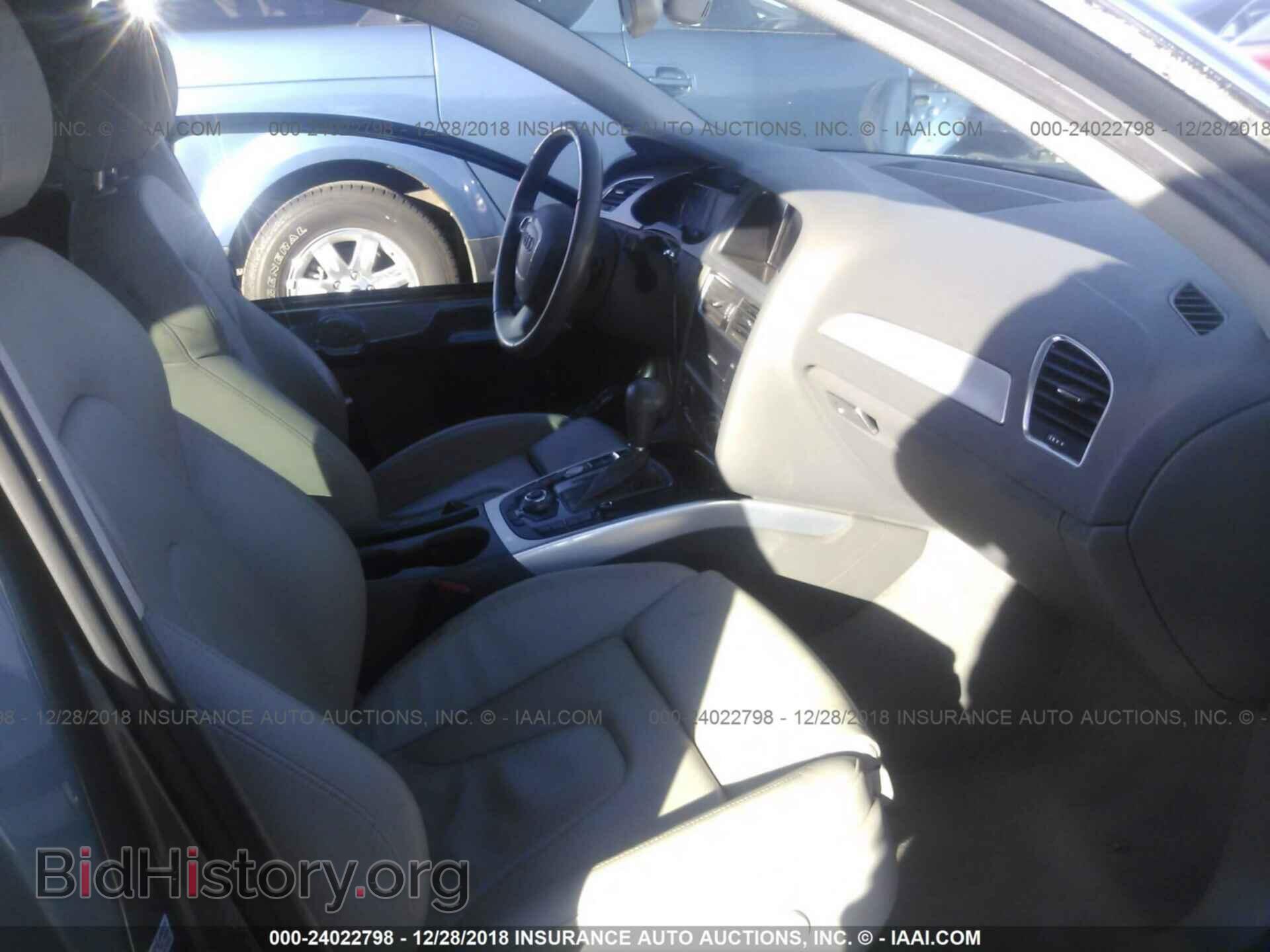 2012 AUDI A4 - VIN: WAUEFAFL2CA119272 - Фото 5