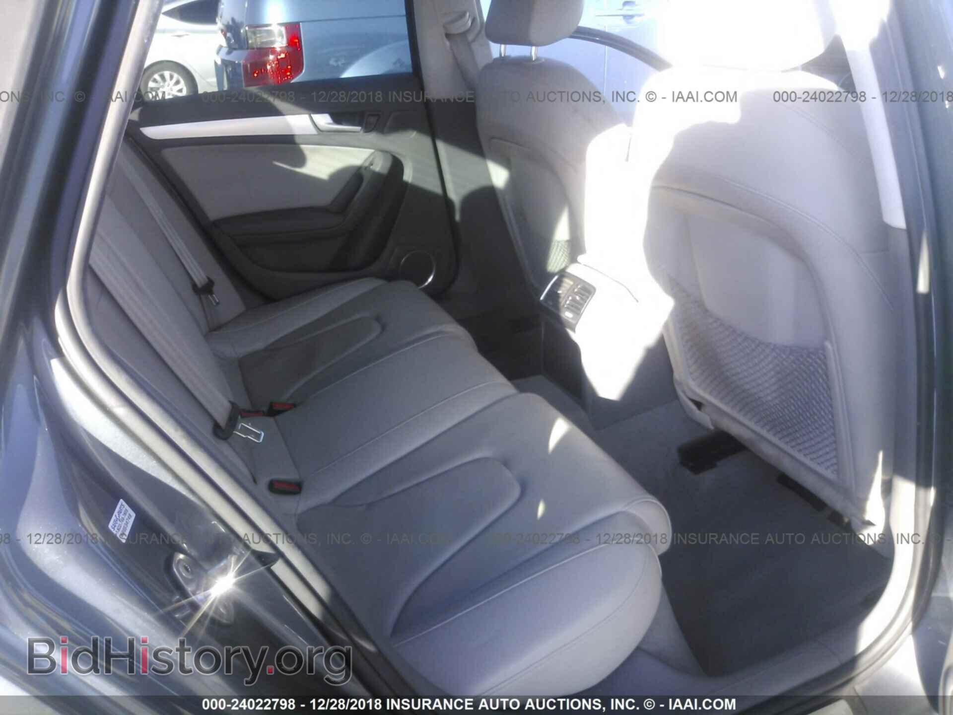 2012 AUDI A4 - VIN: WAUEFAFL2CA119272 - Фото 8